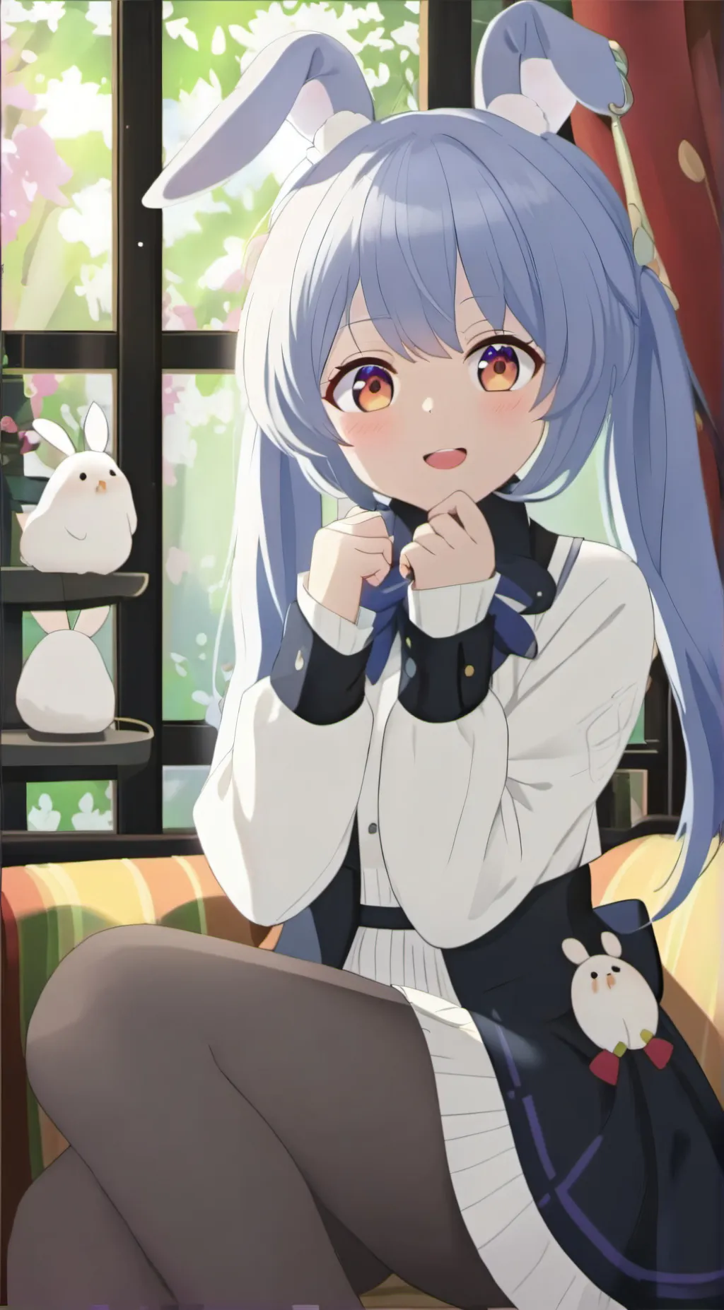 ai character: Usada Pekora background