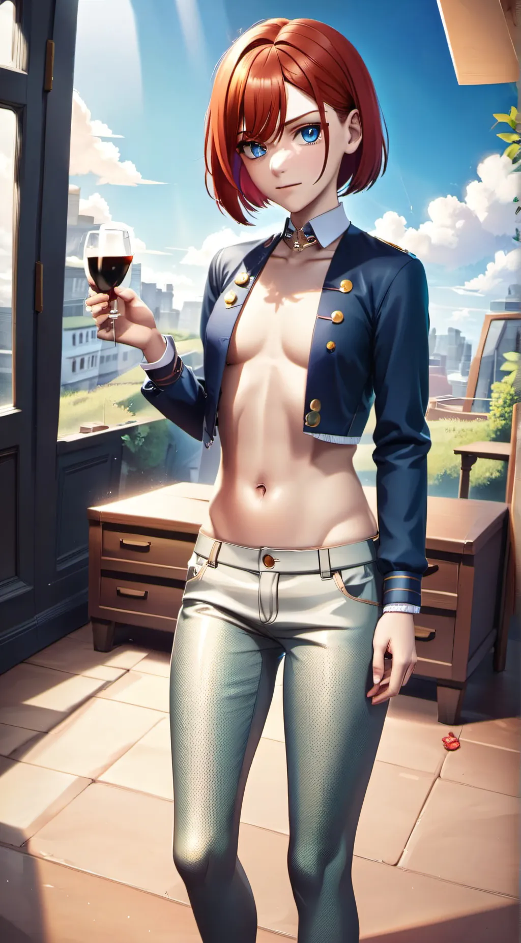 ai character: Ashley background