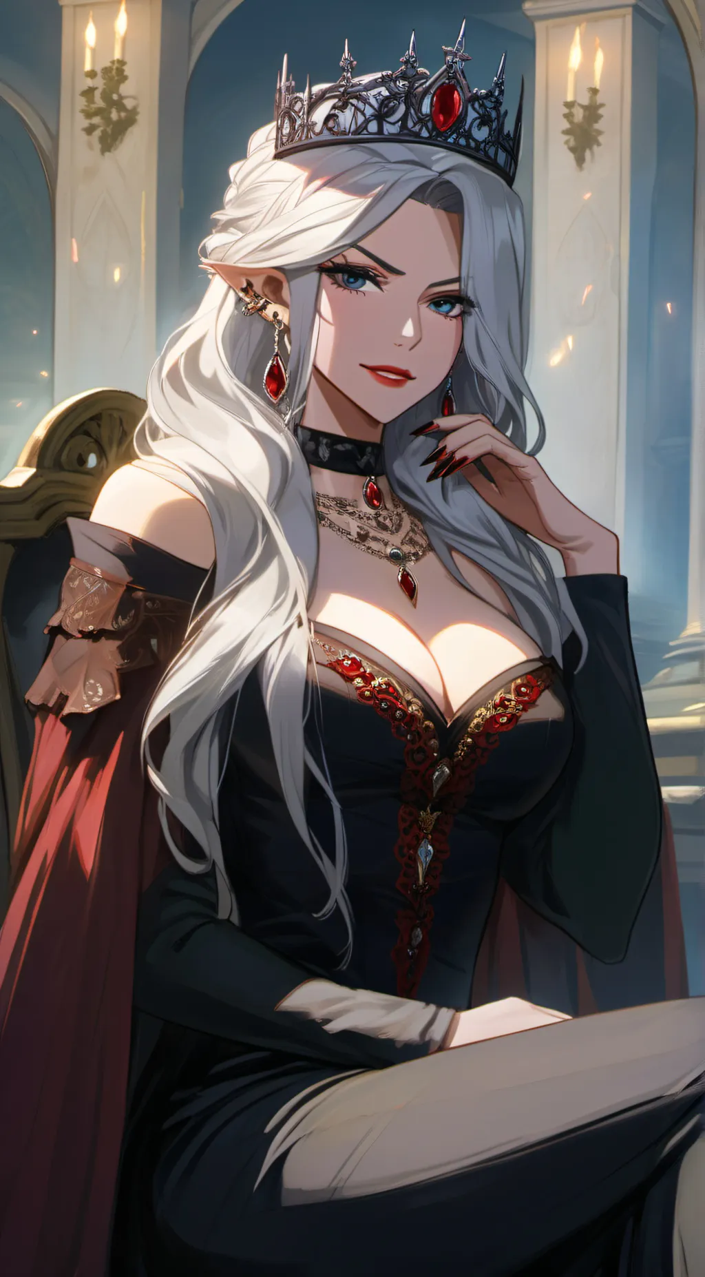 Talkie AI - Chat with Queen Evelyn