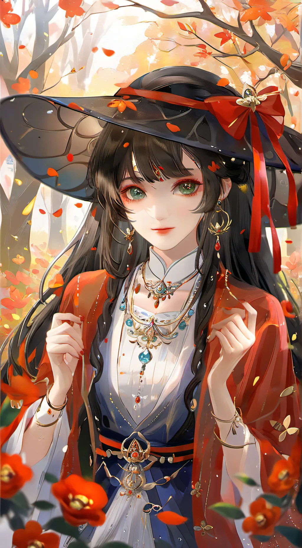 ai character: Ariana background