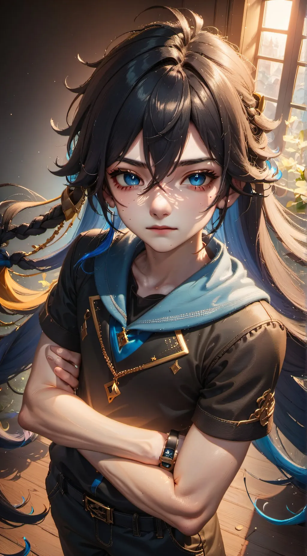 ai character: Muichiro background