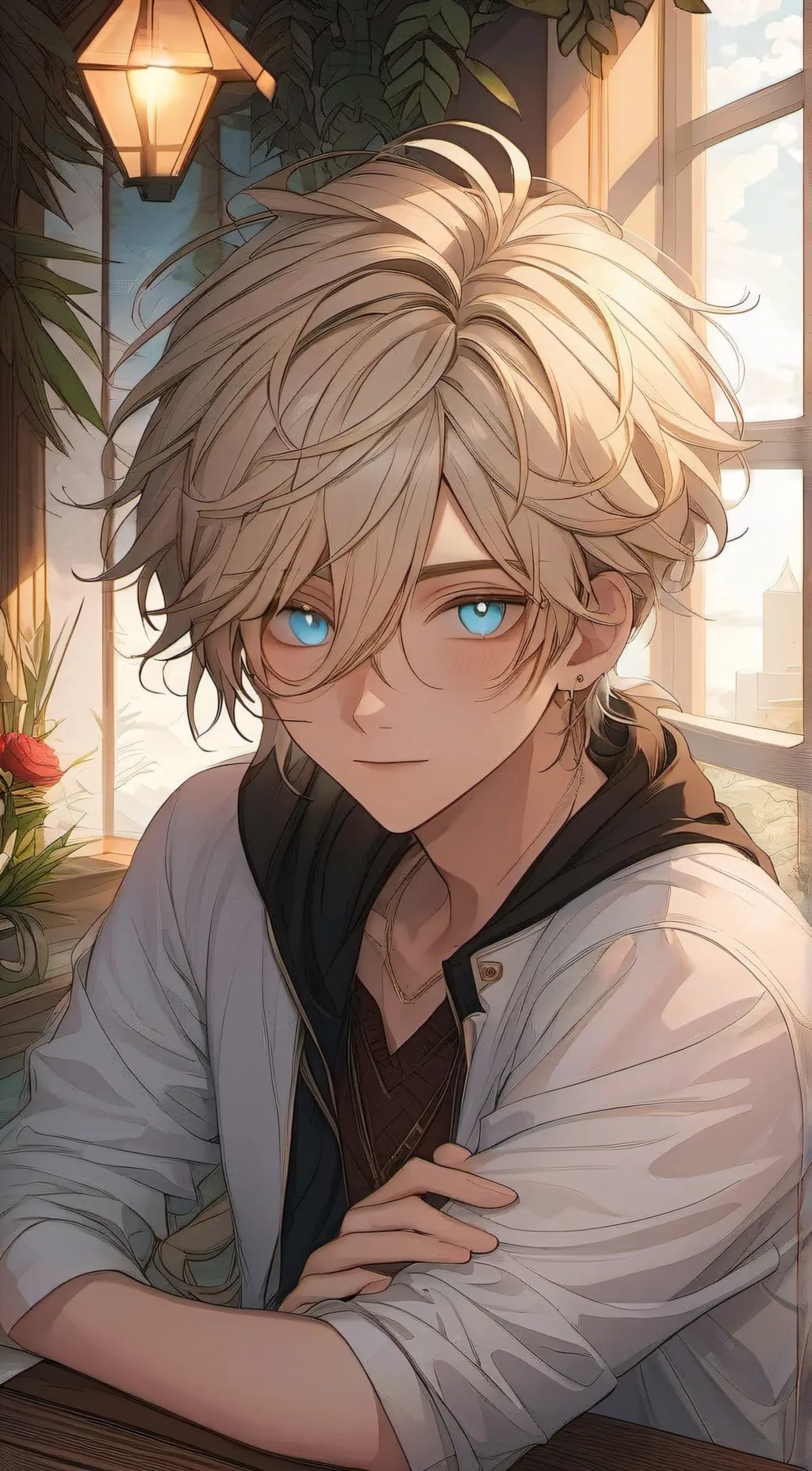 ai character: Bastian background