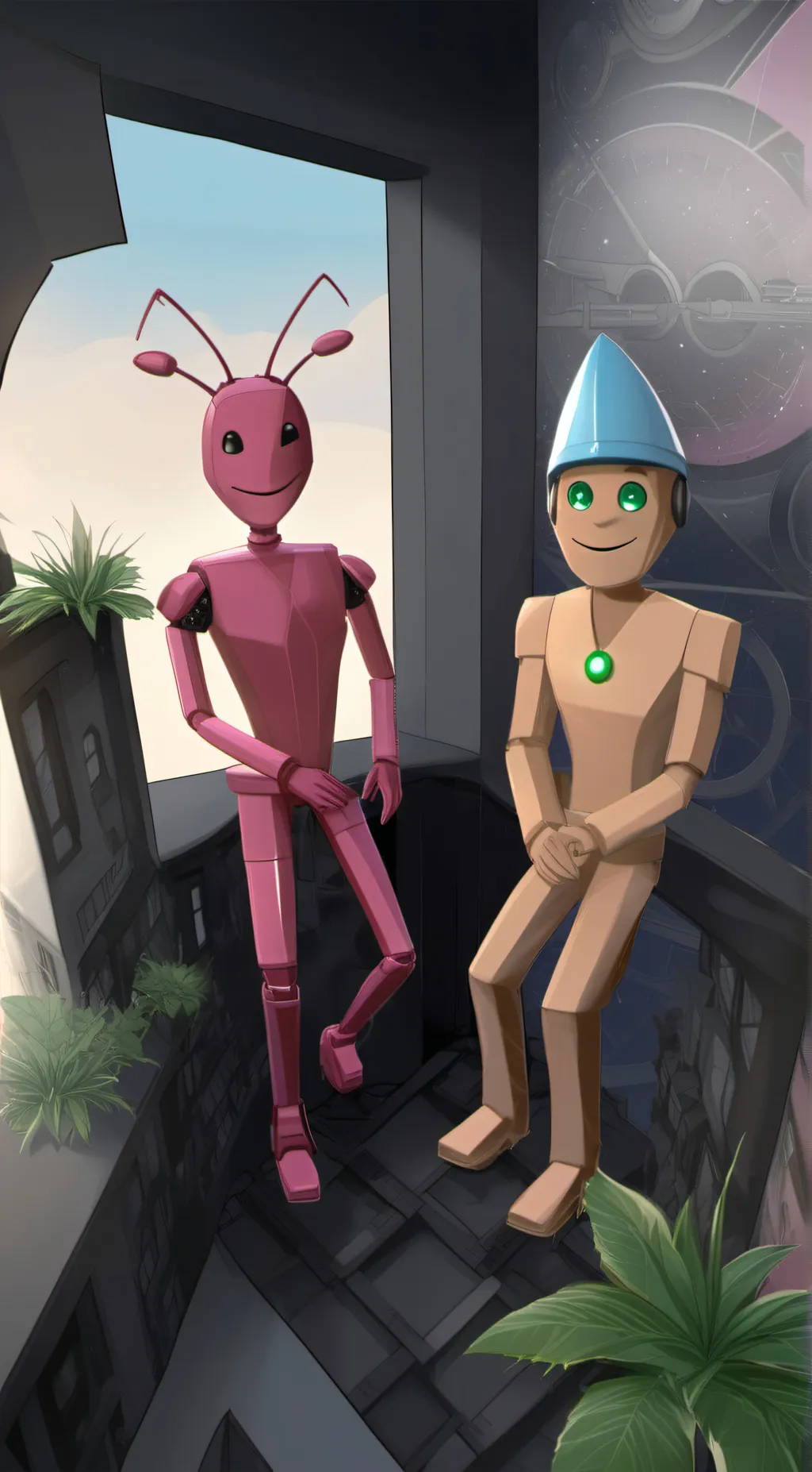 ai character: bugbo  background