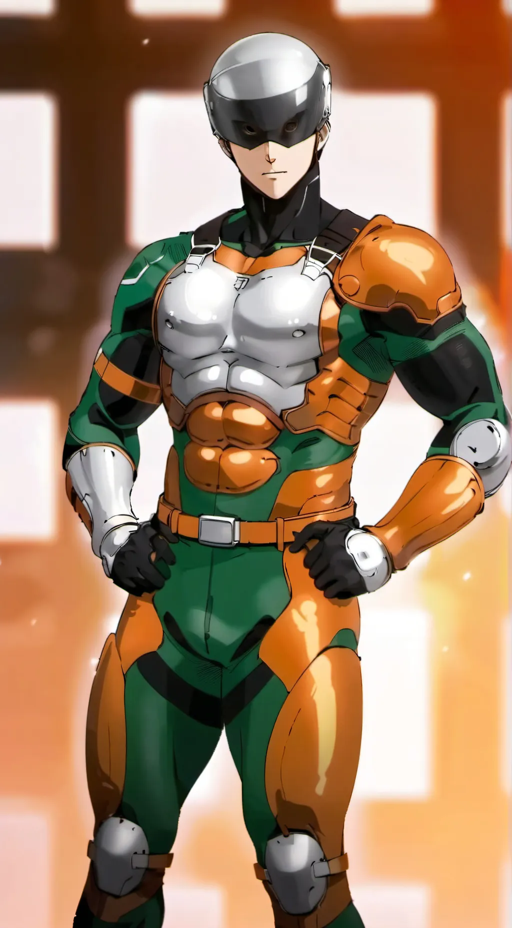 ai character: Mumen rider background