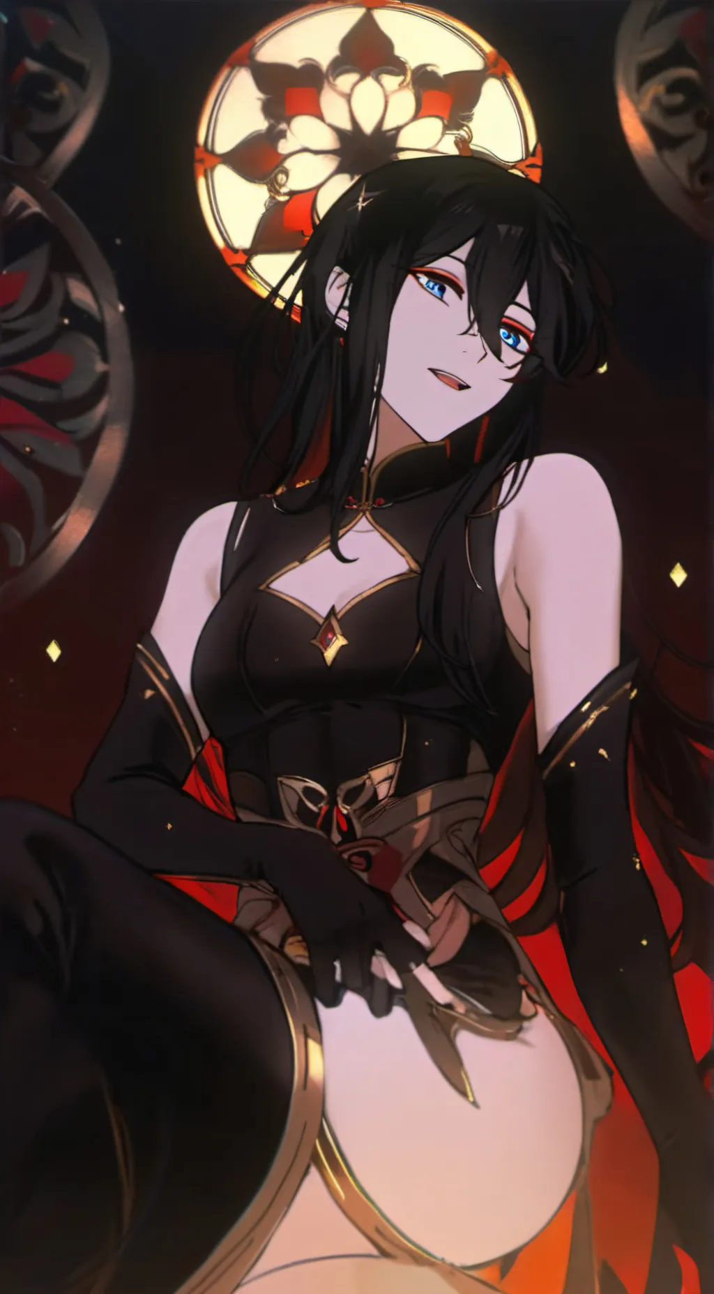 ai character: Izuminokami background