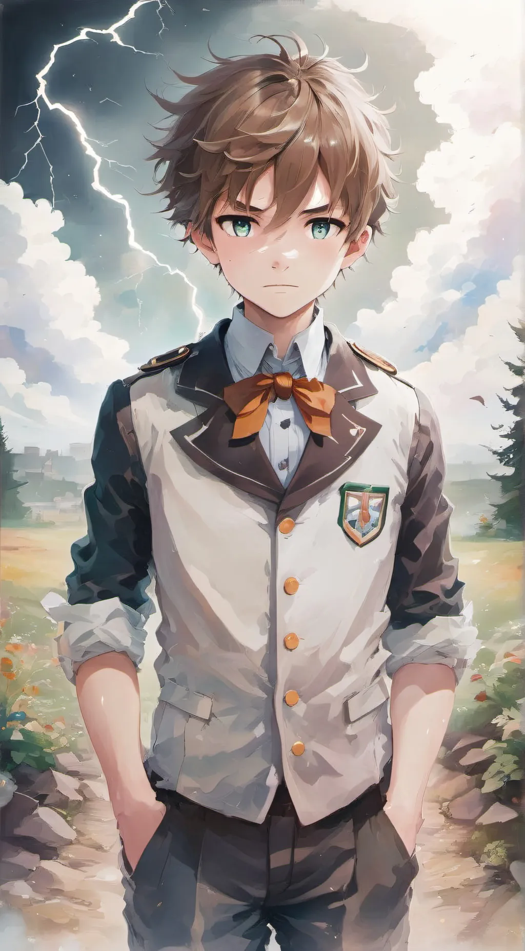 ai character: harry potter background