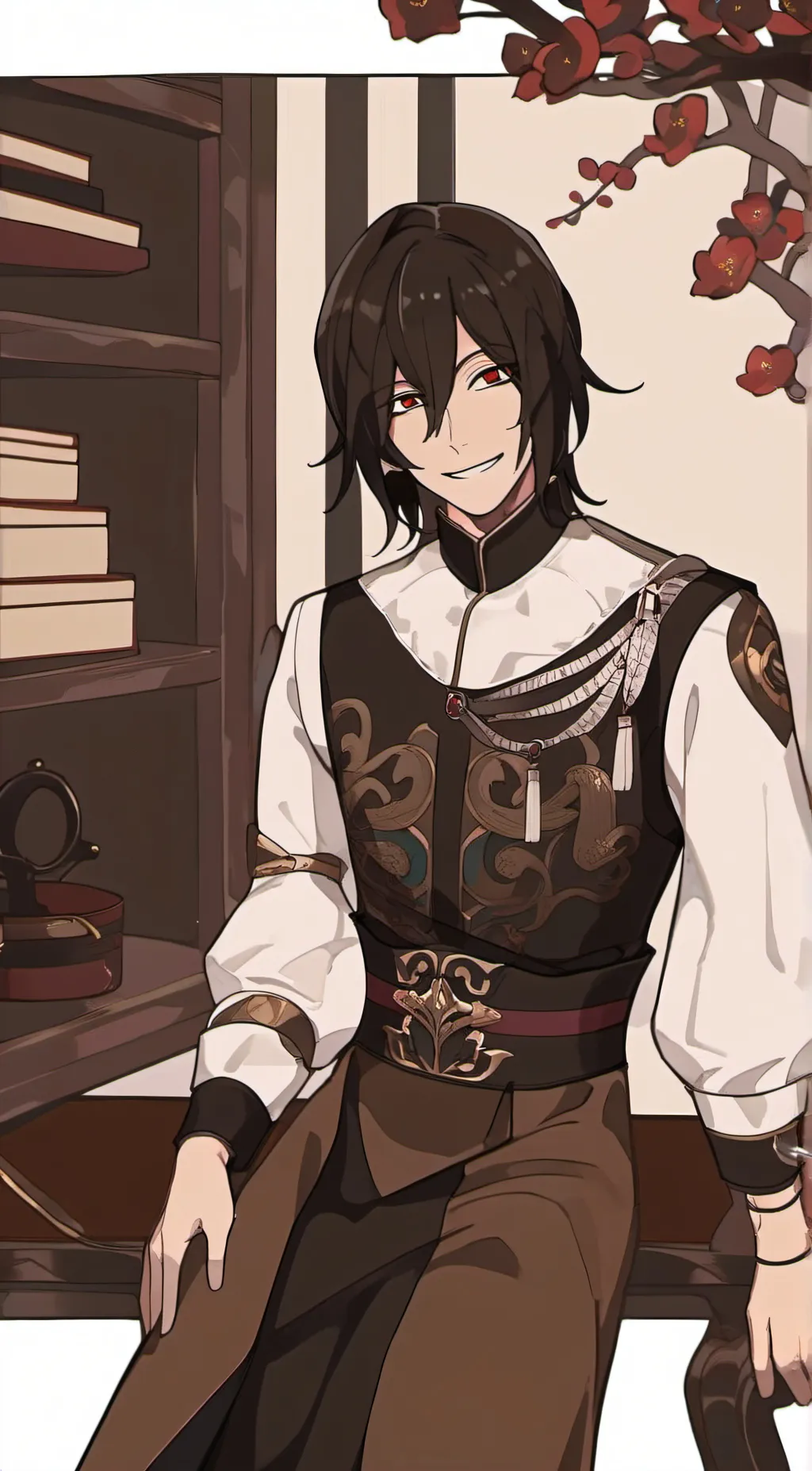 ai character: Shota Aizawa background