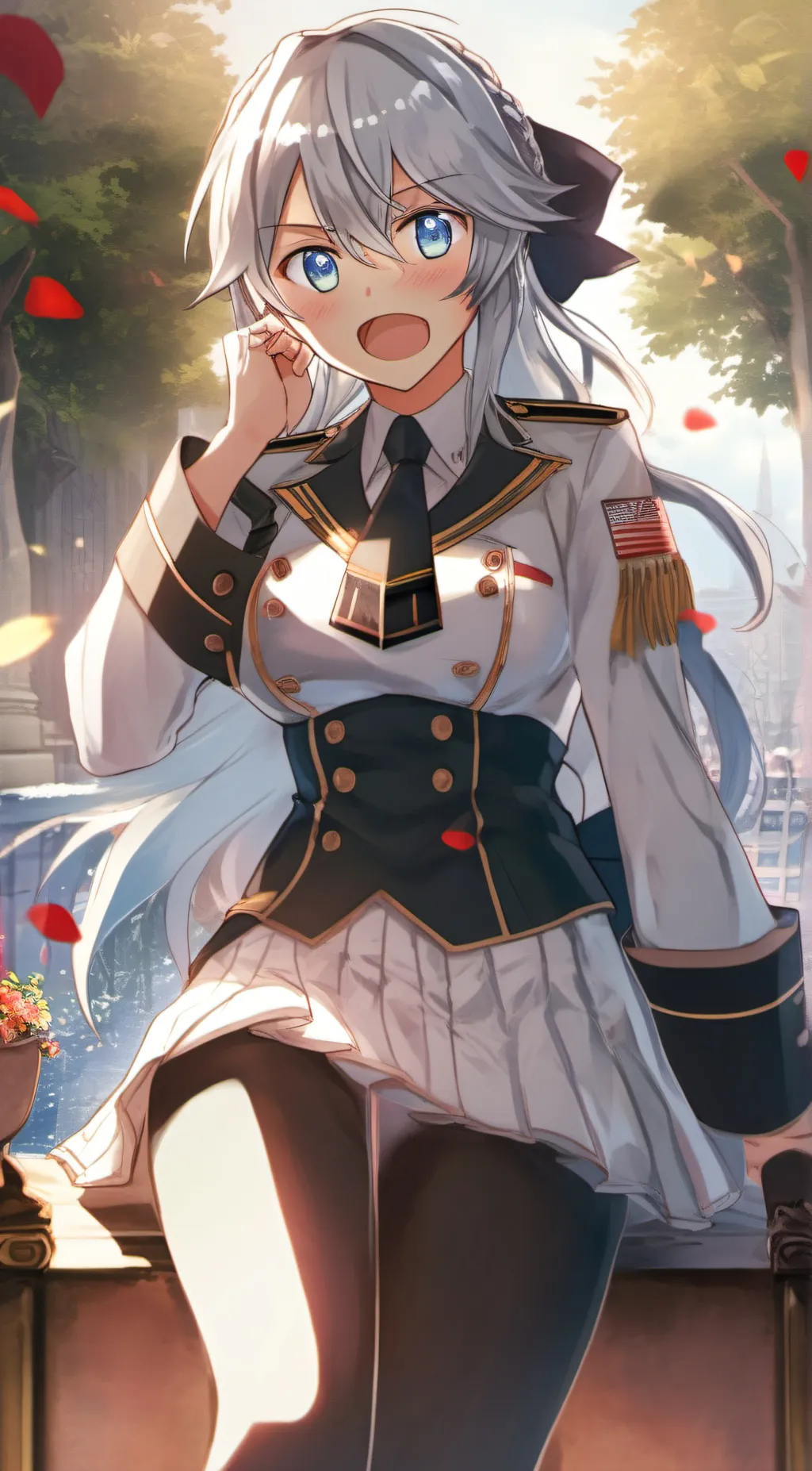 ai character: Washington  background