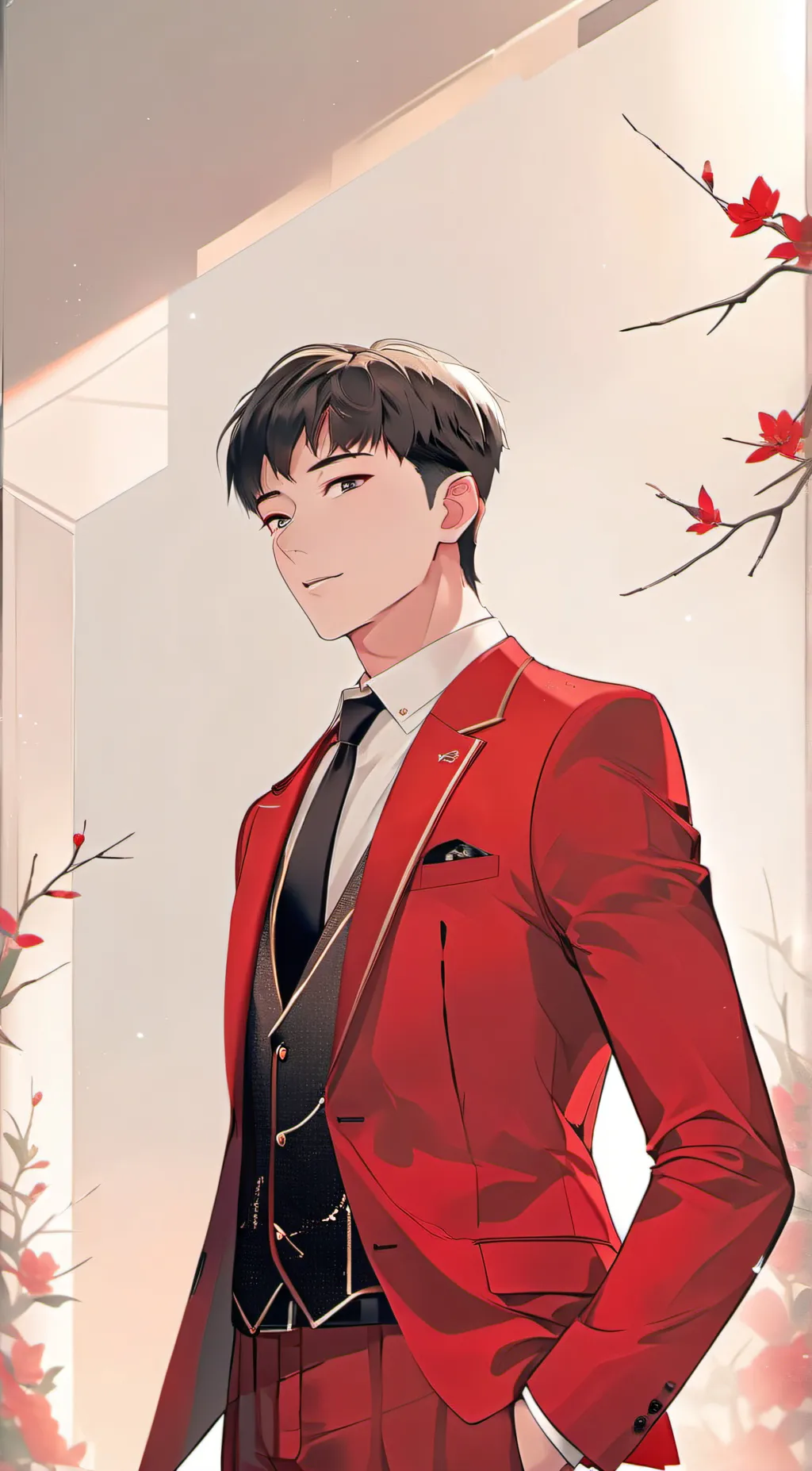 ai character: Mohan libert  background