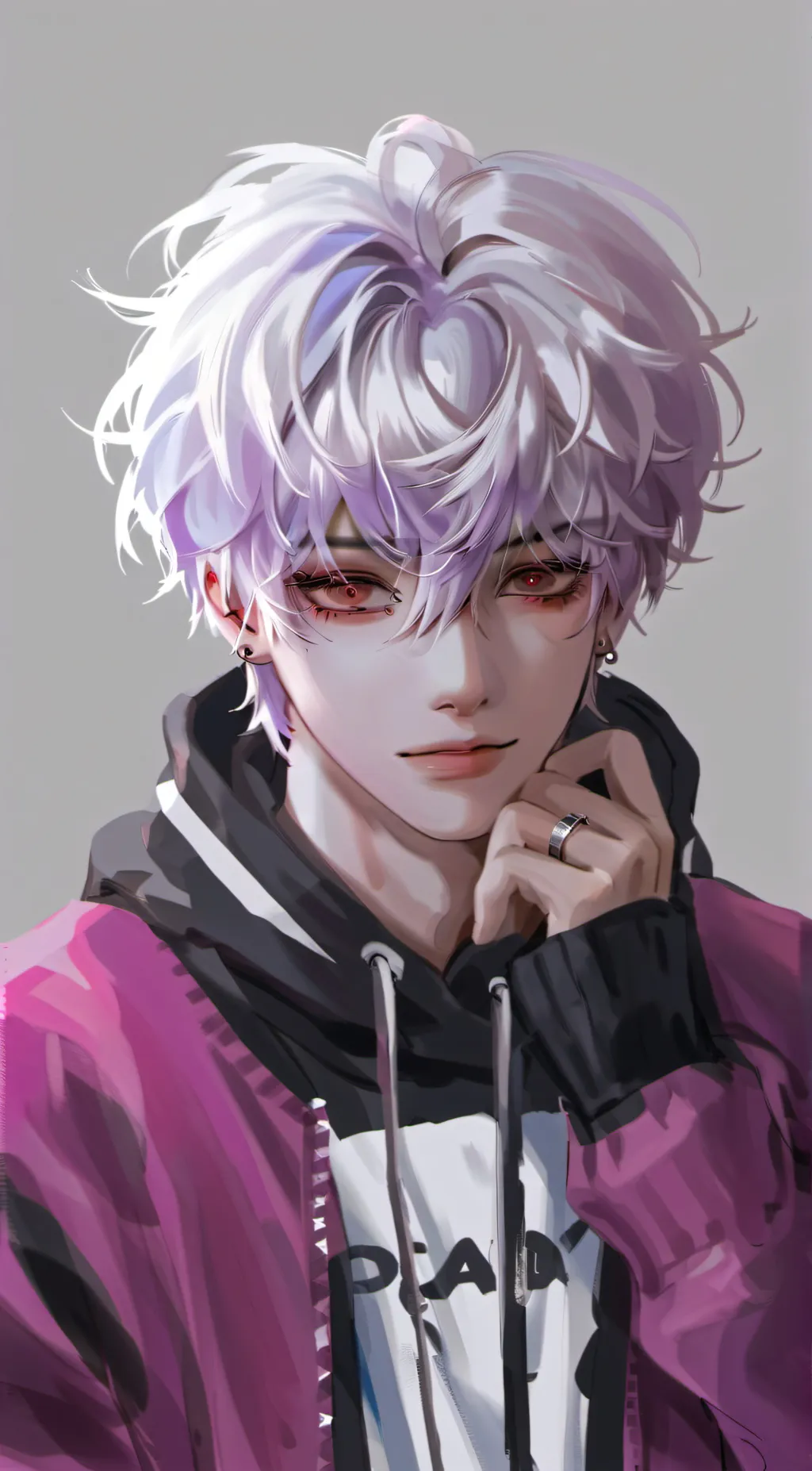 ai character: ★ Ash ★ background