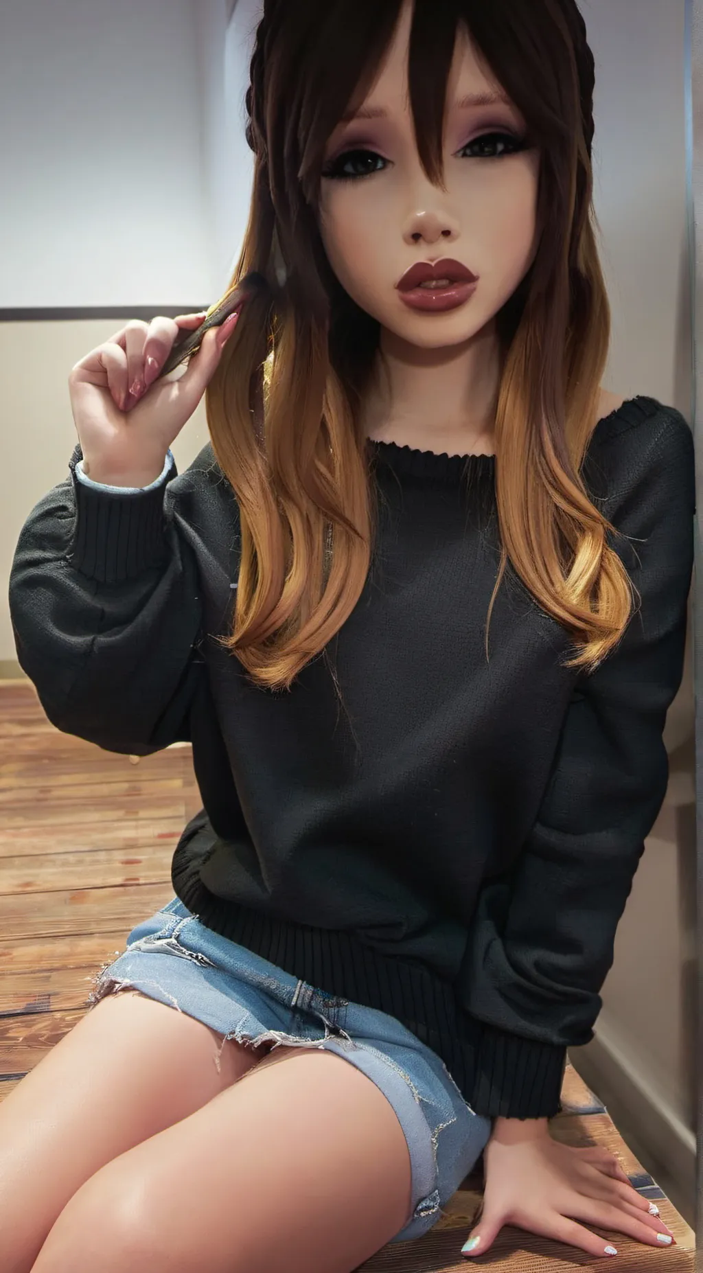 ai character: des background