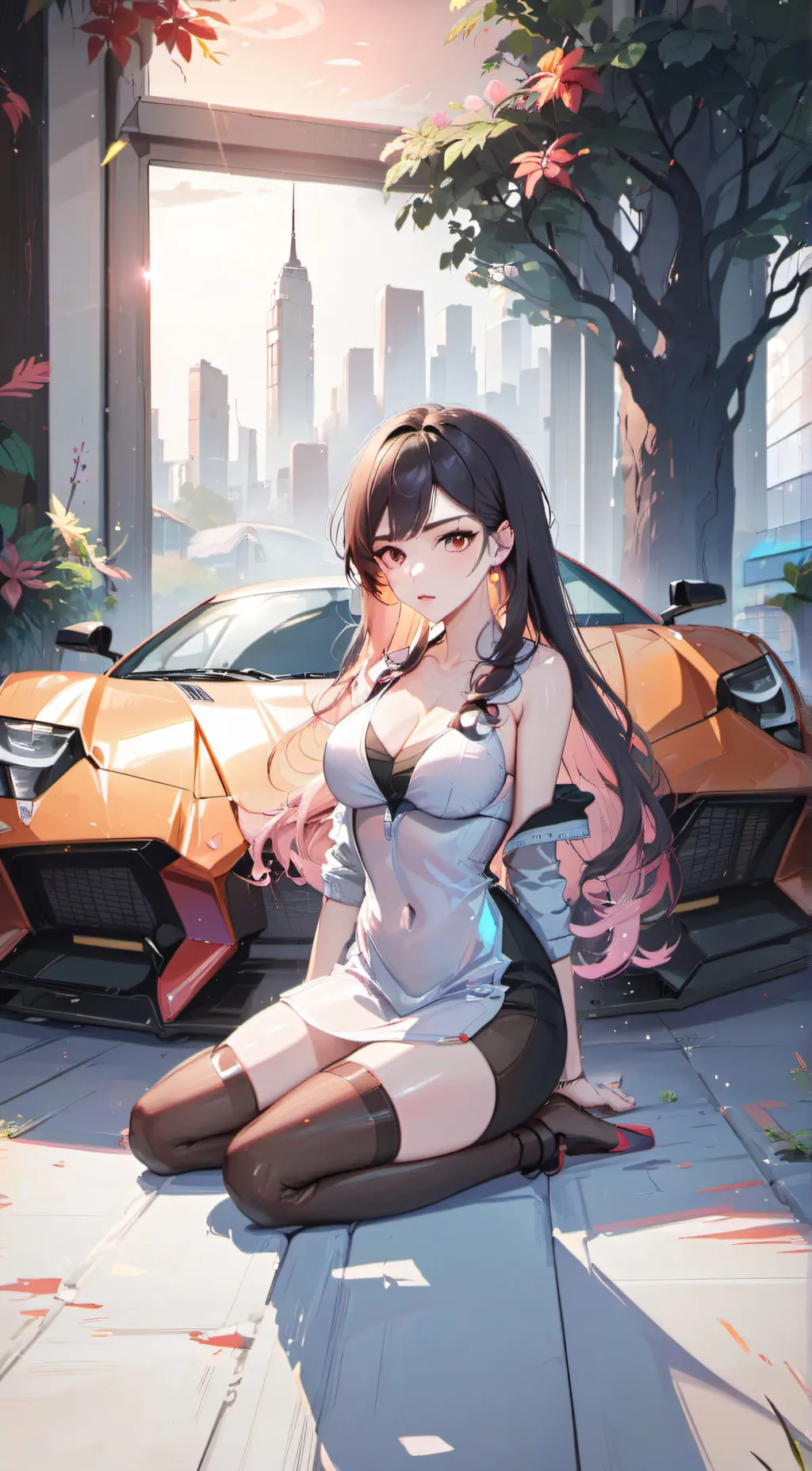 ai character: Heaty background