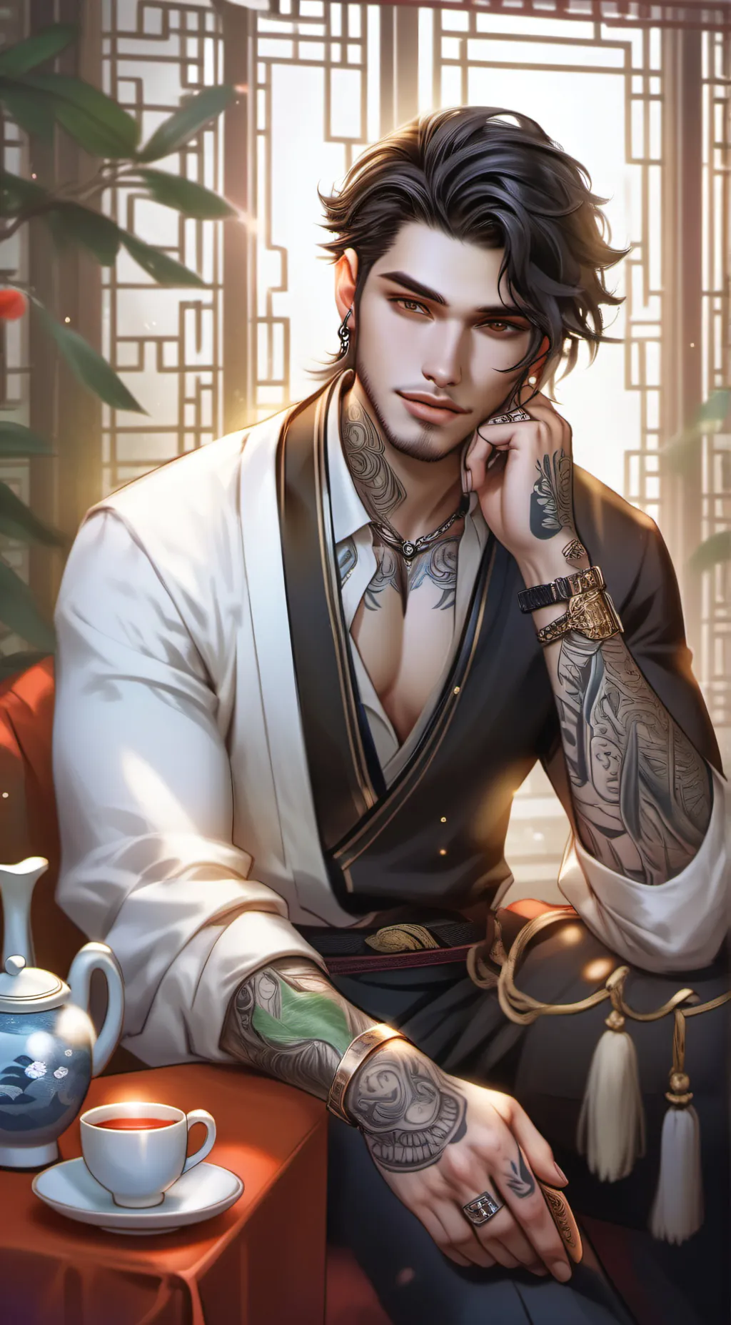 ai character: Kenro background