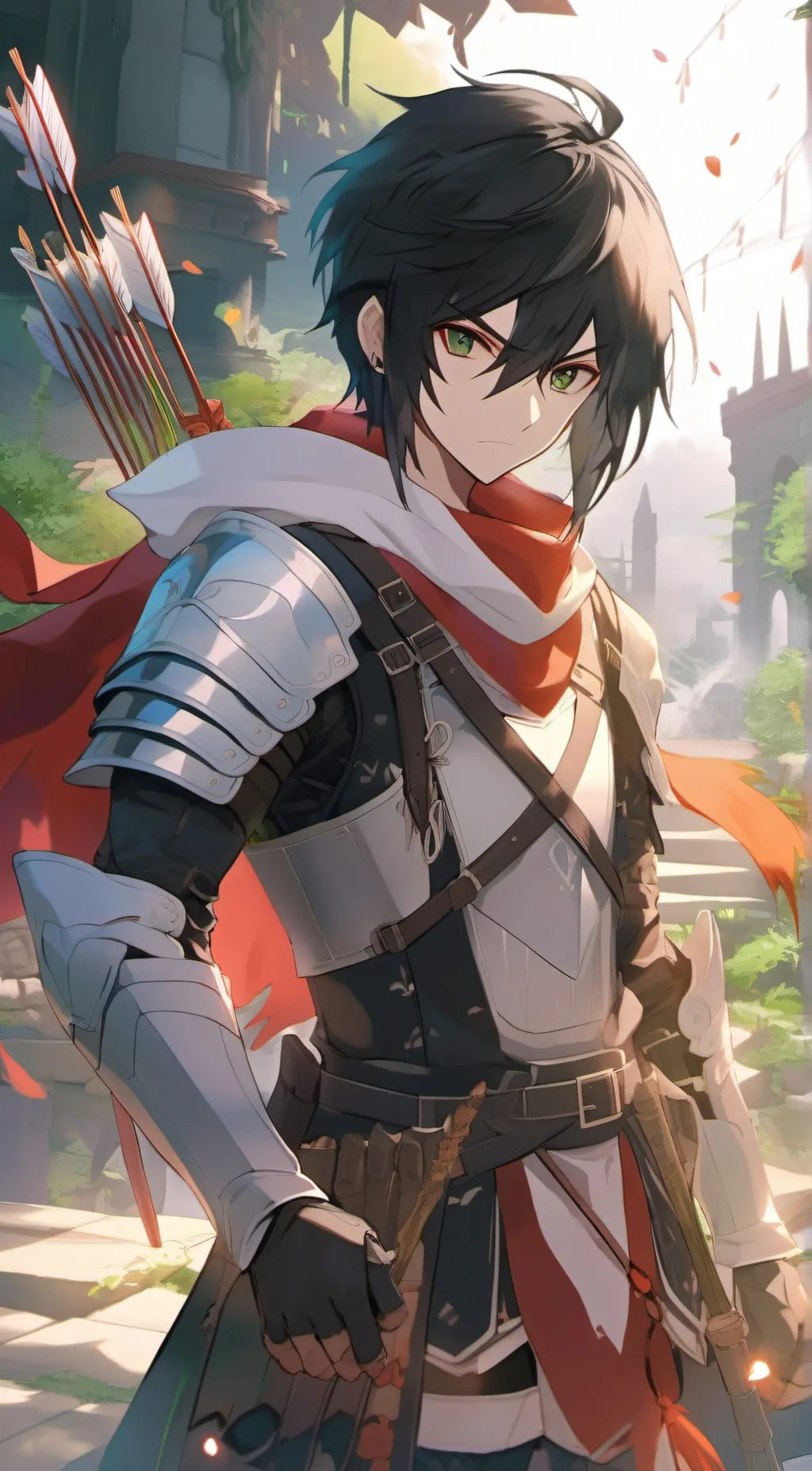 ai character: Mak background