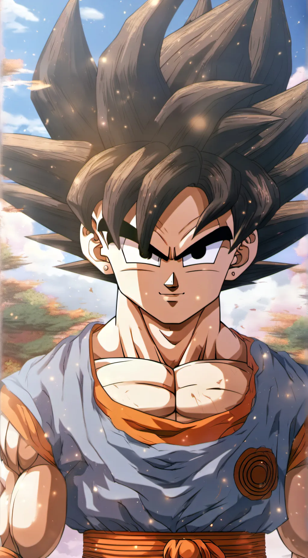 ai character: goku background