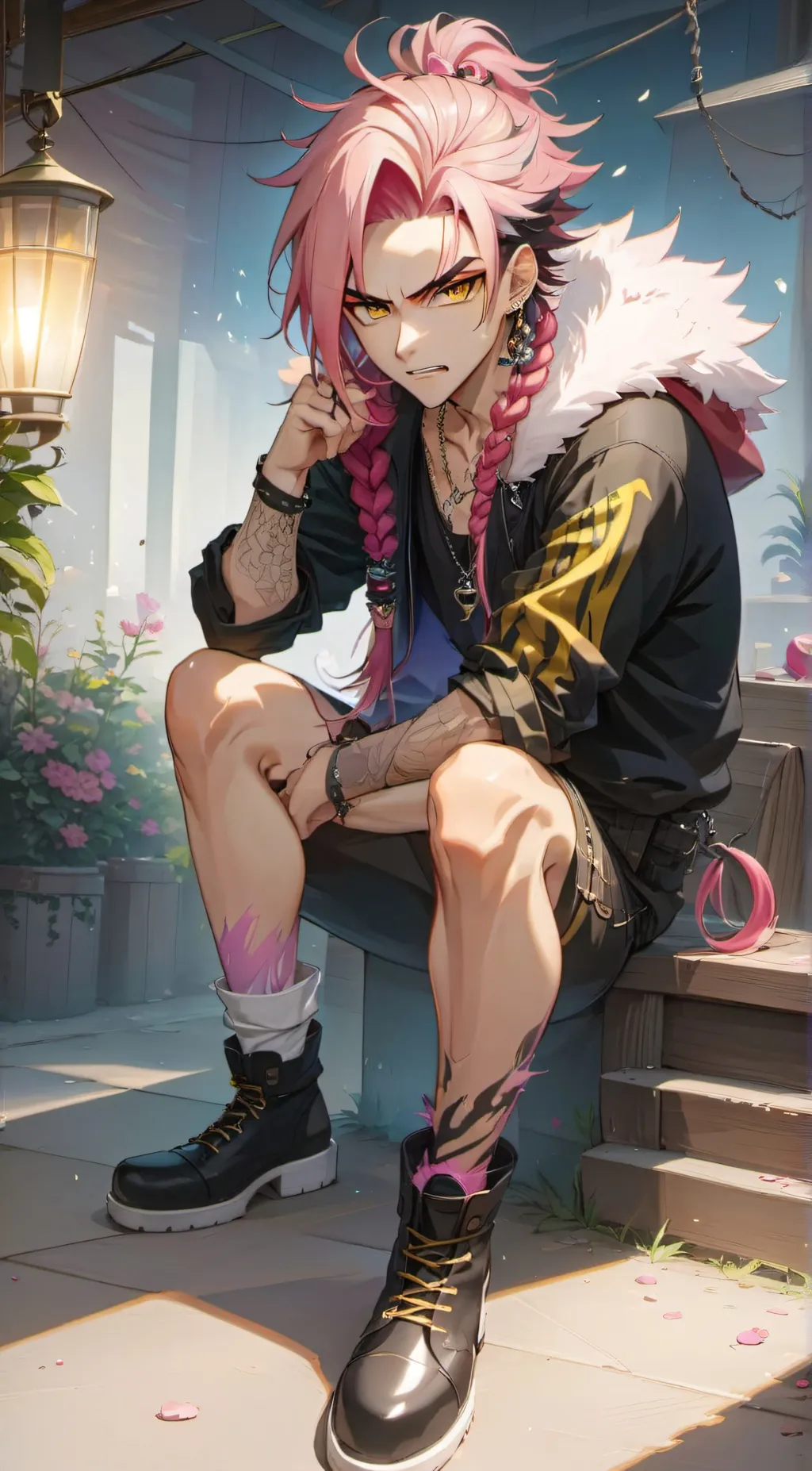 ai character: Taneko  background