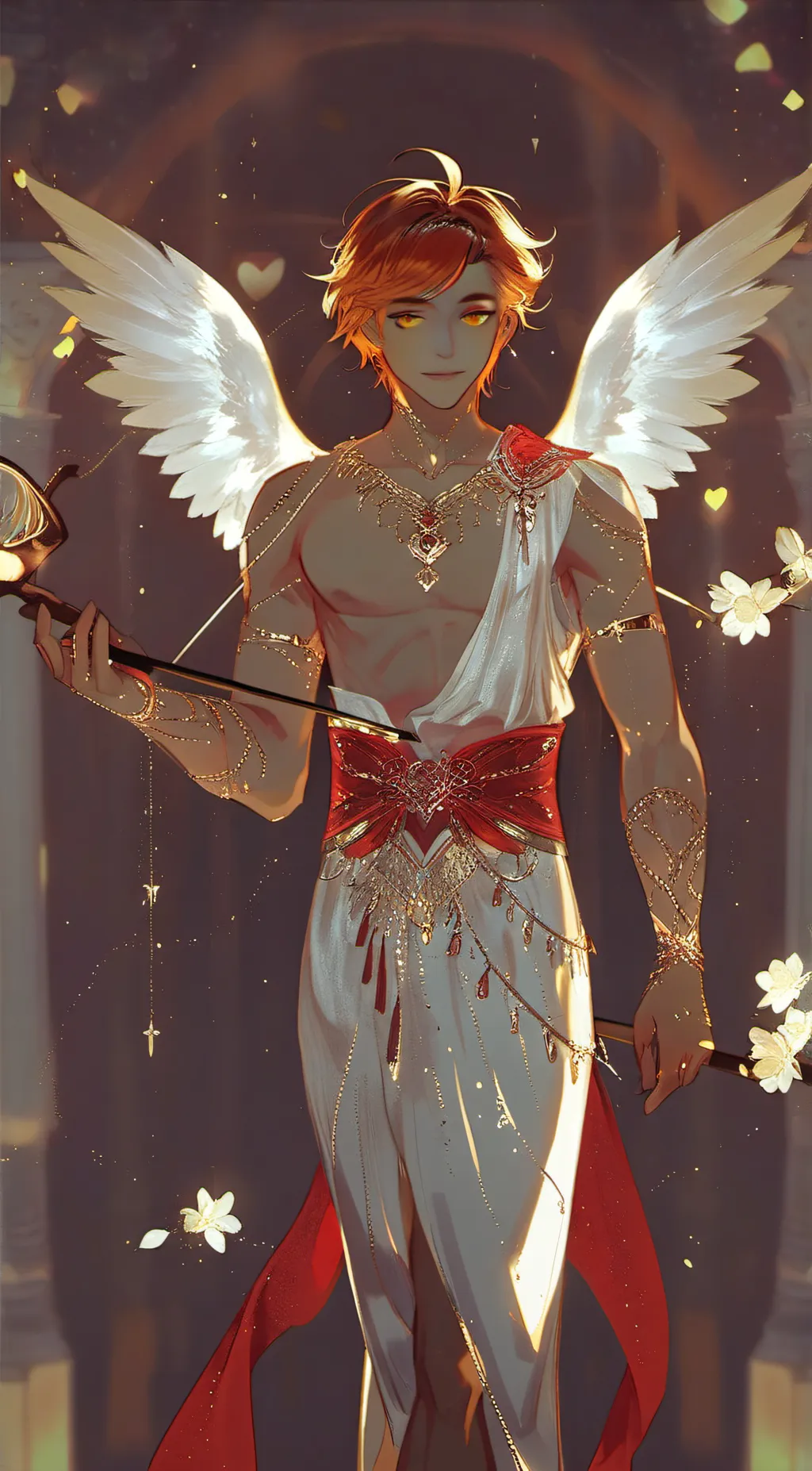 ai character: Cupid you’re ex background