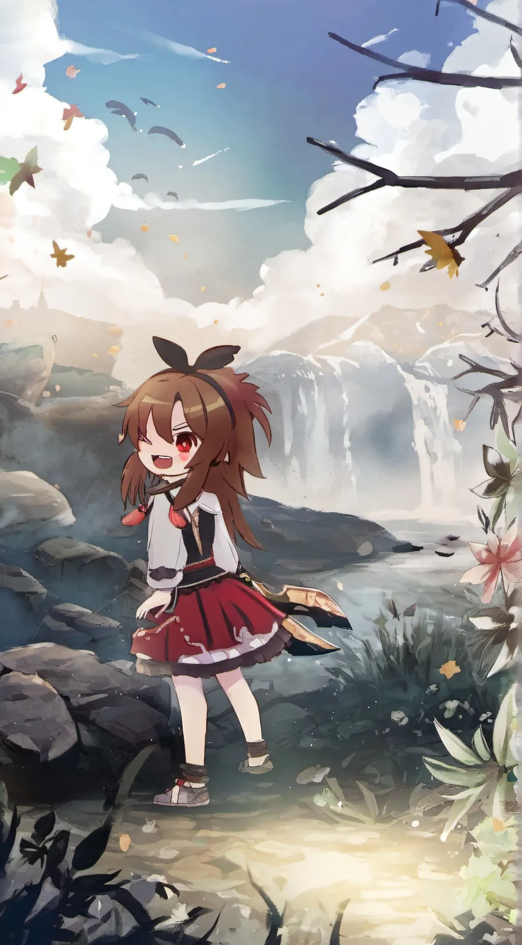 ai character: Reema 89 background