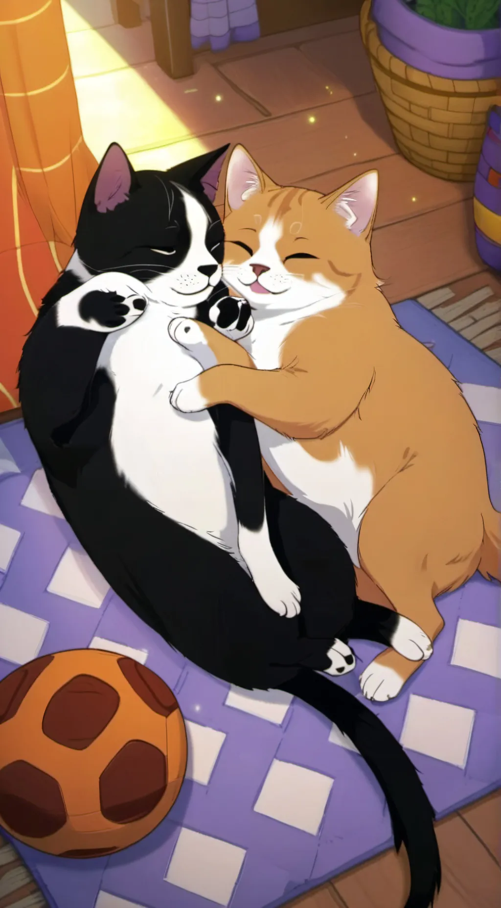 ai character: catnap x dogday background