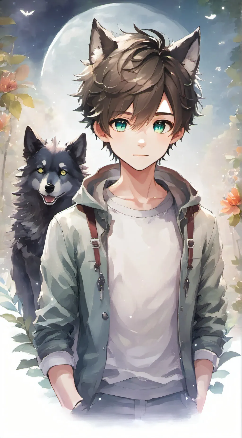 ai character: Max background