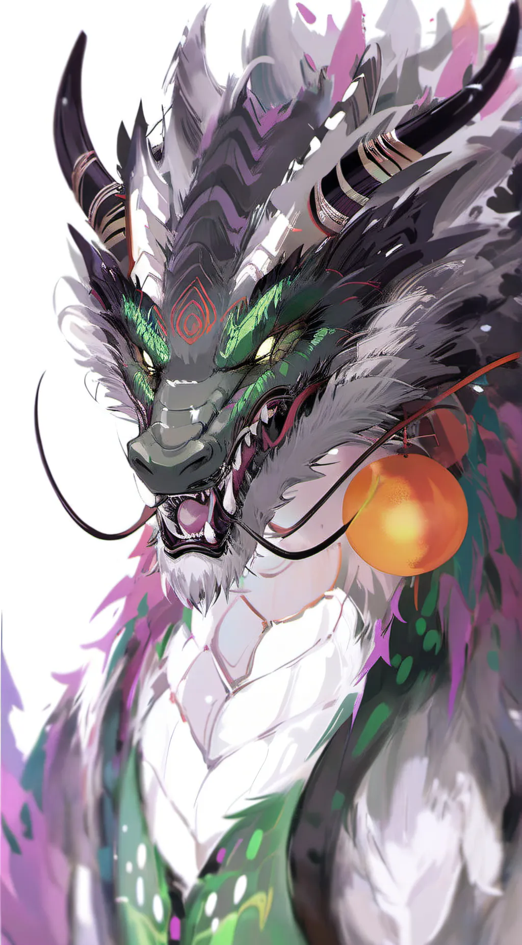 ai character: Shenron background