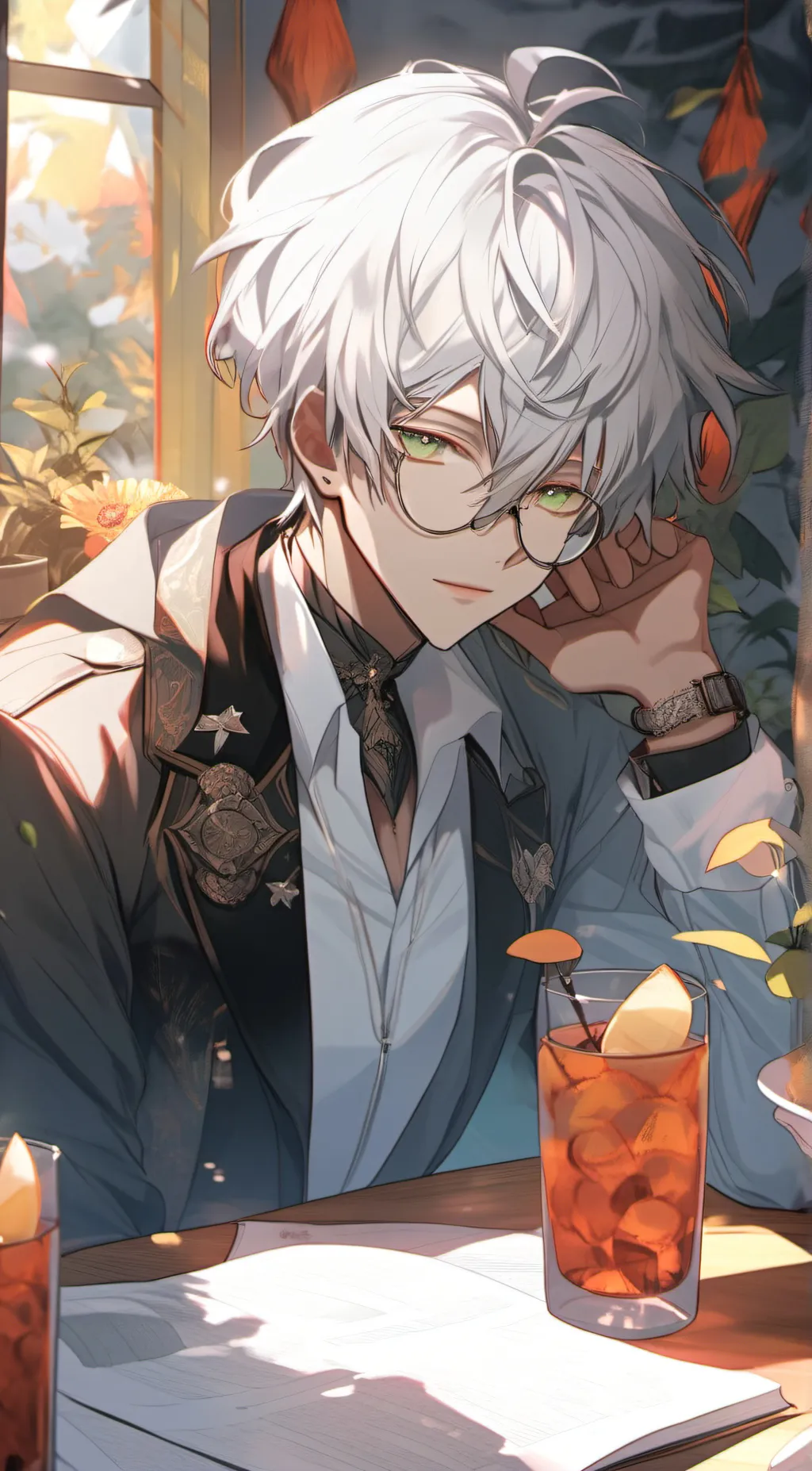 ai character: *^Haruka^* background