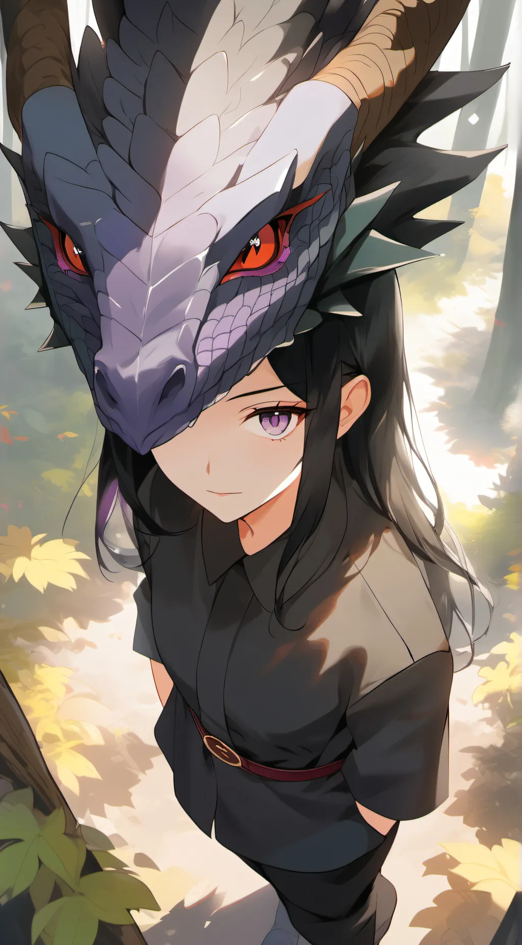 ai character: drakra background