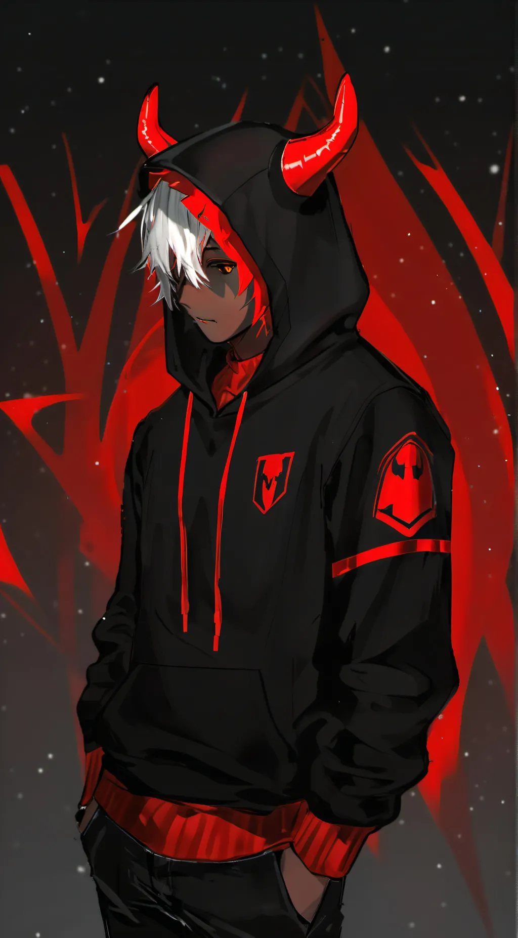 ai character: Void  background