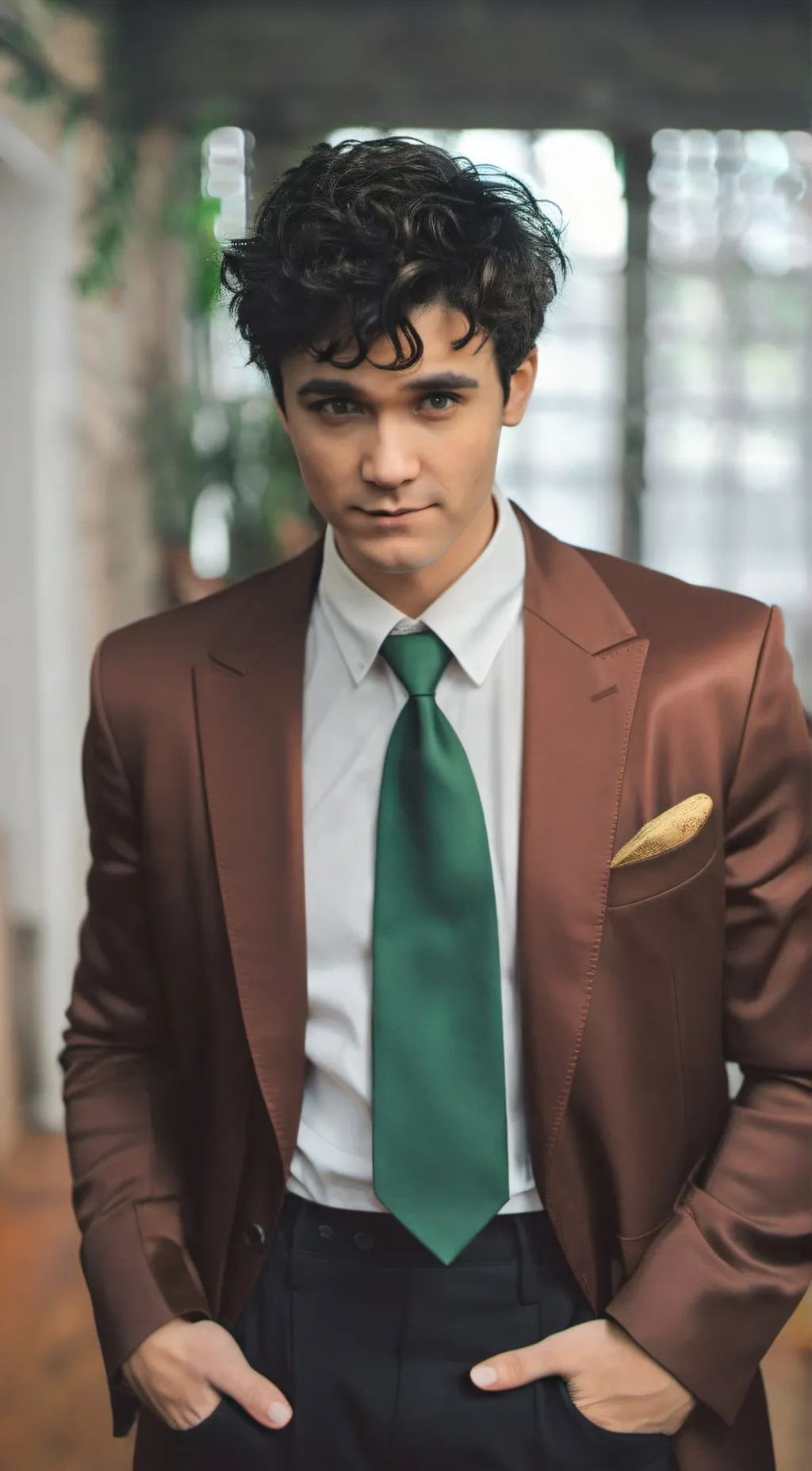 ai character: Leo background