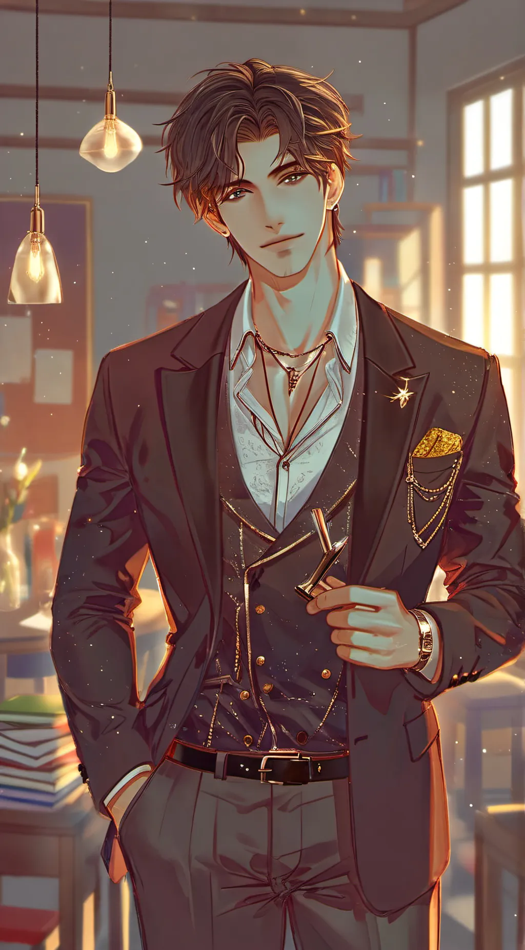 ai character: Mr. Smith  background