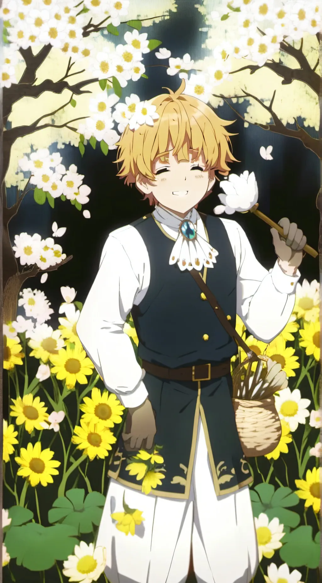 ai character: ◇Zenitsu◇ background