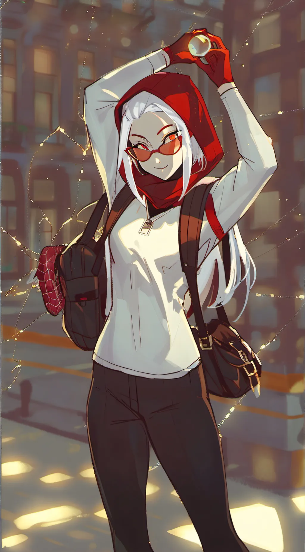 ai character: spider lesso background