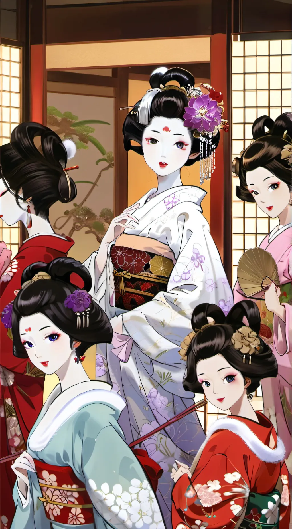 Talkie AI - Chat with Five Geishas