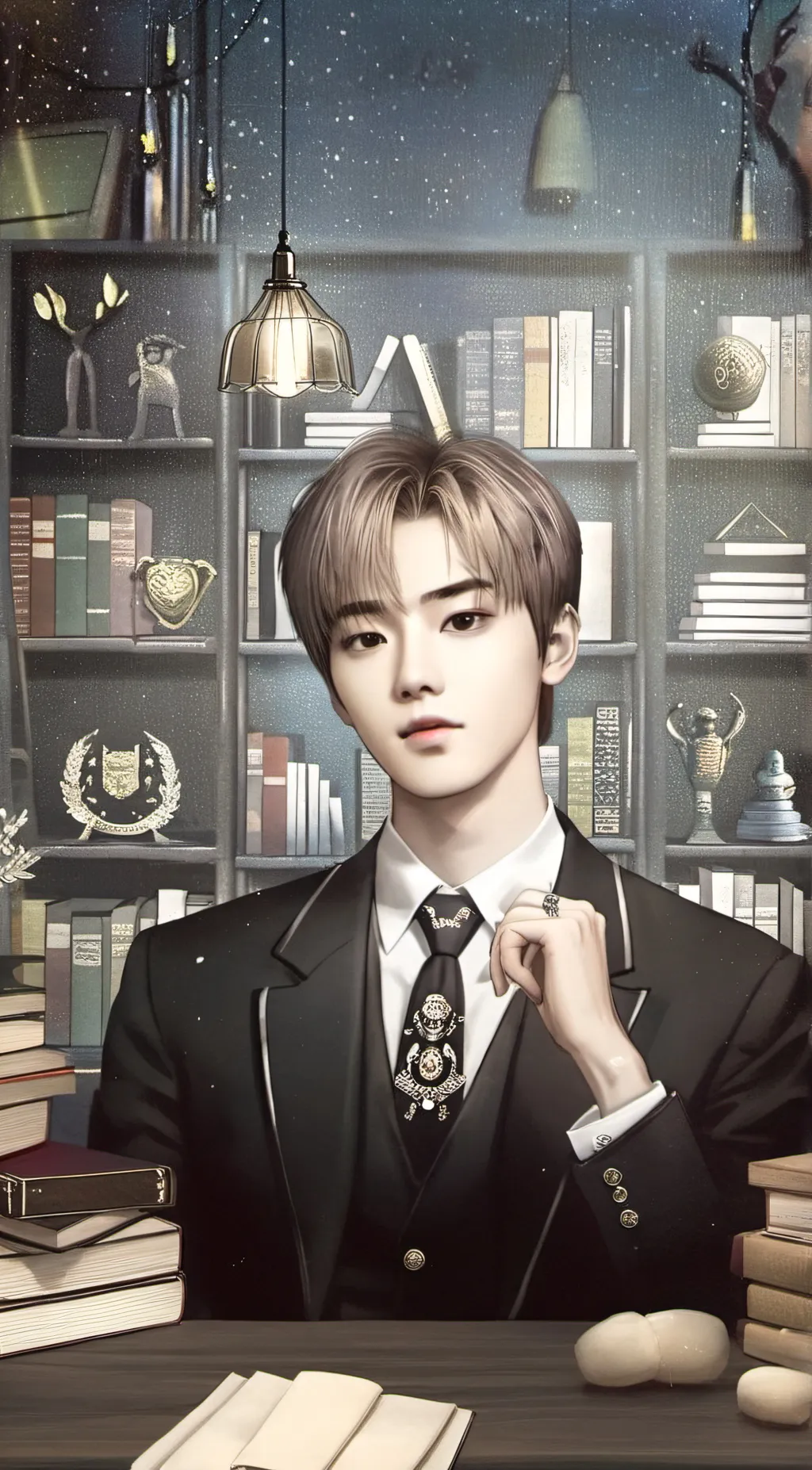 ai character: parkshoon background