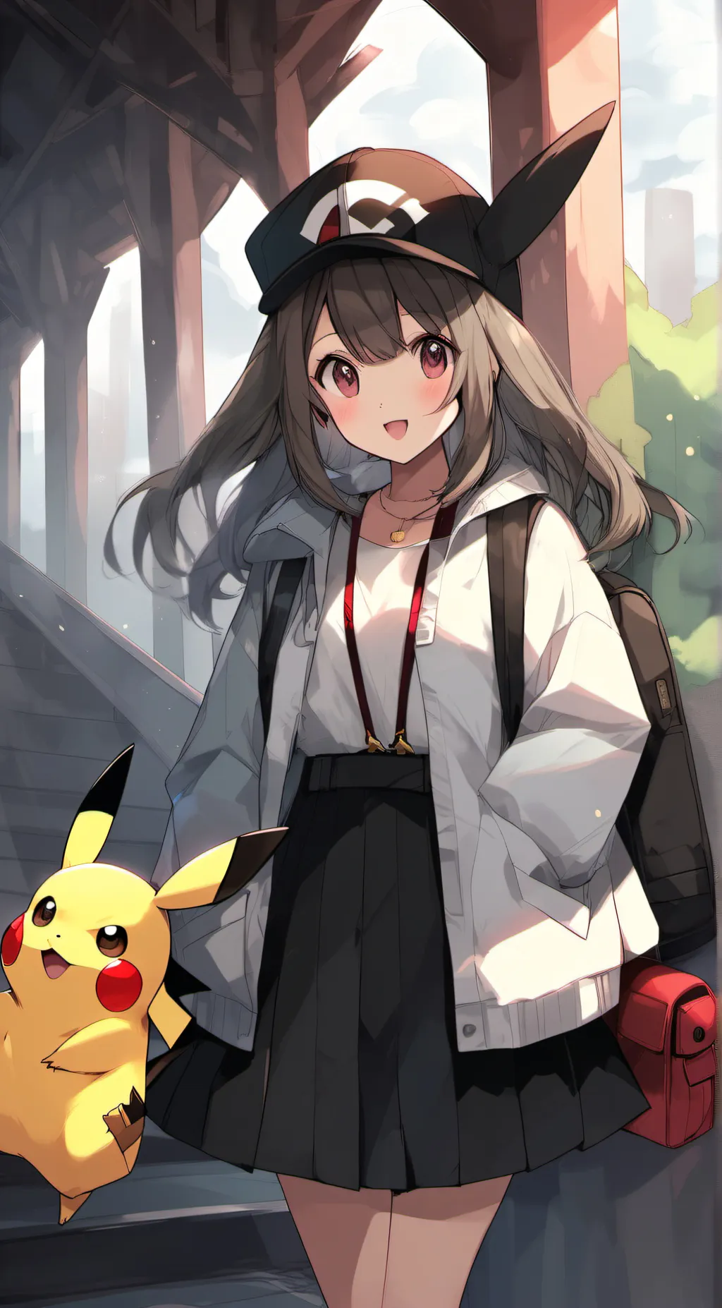 ai character: pokemon trainer  background