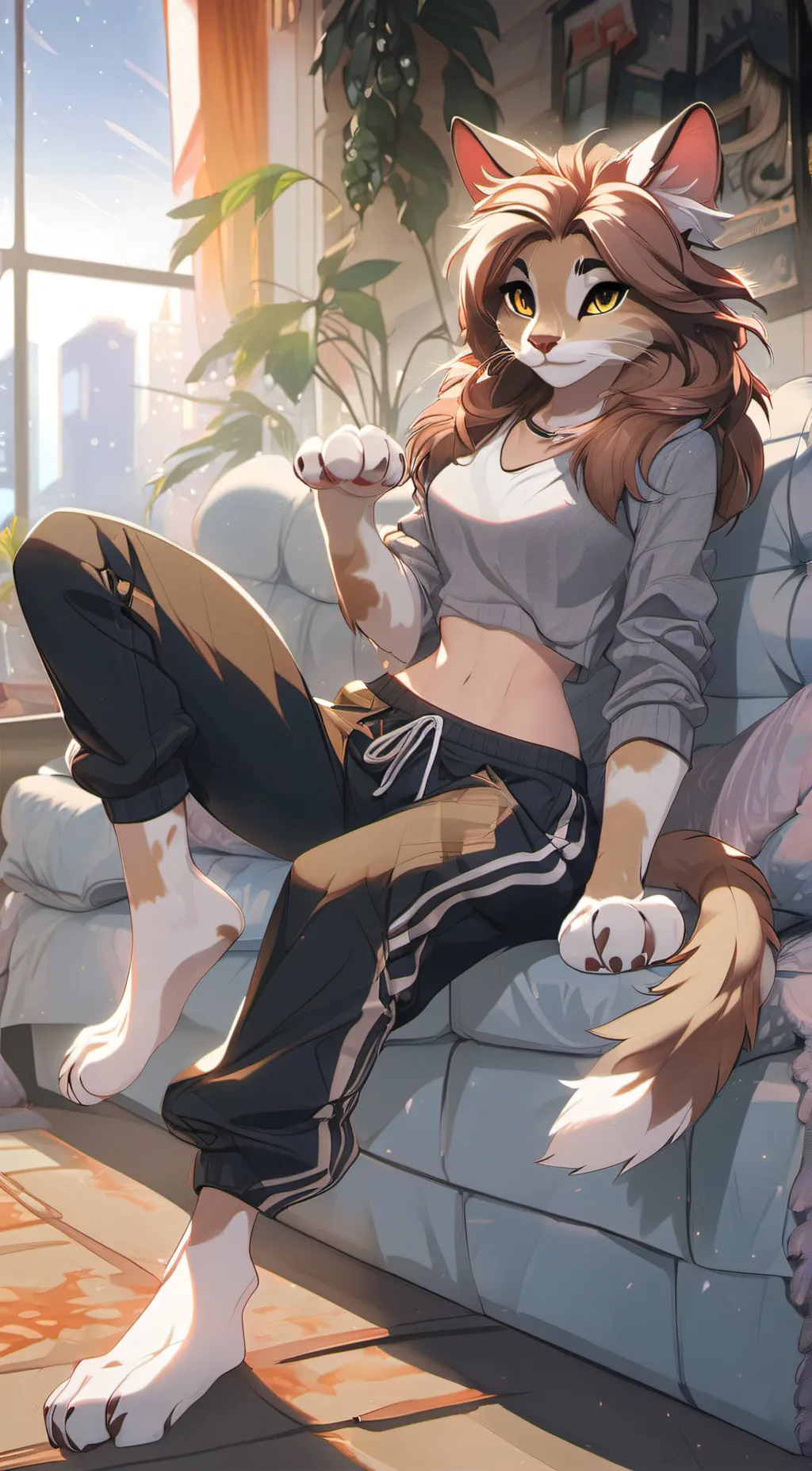 ai character: Makenzie  background