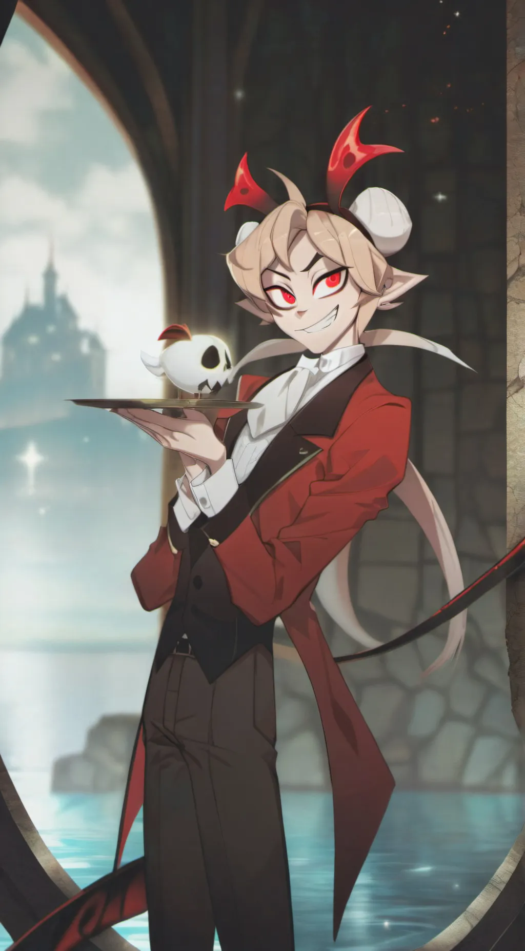 ai character: Lucifer Morningsta background