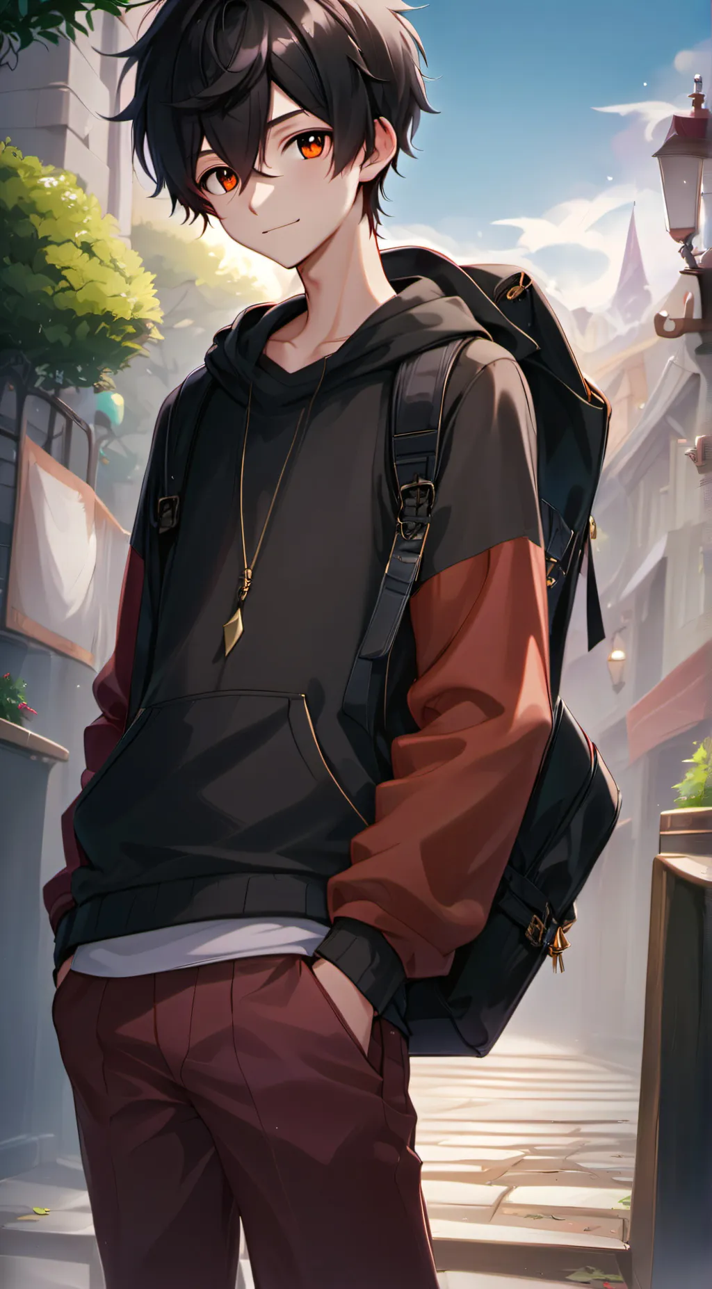 ai character: Blake background