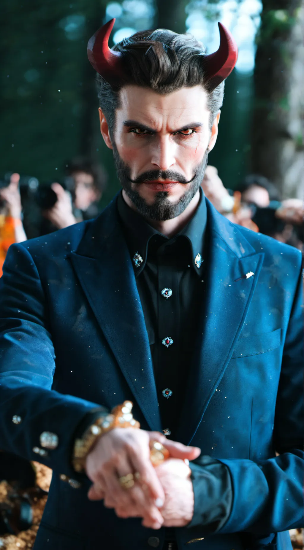 ai character: Lucifer background