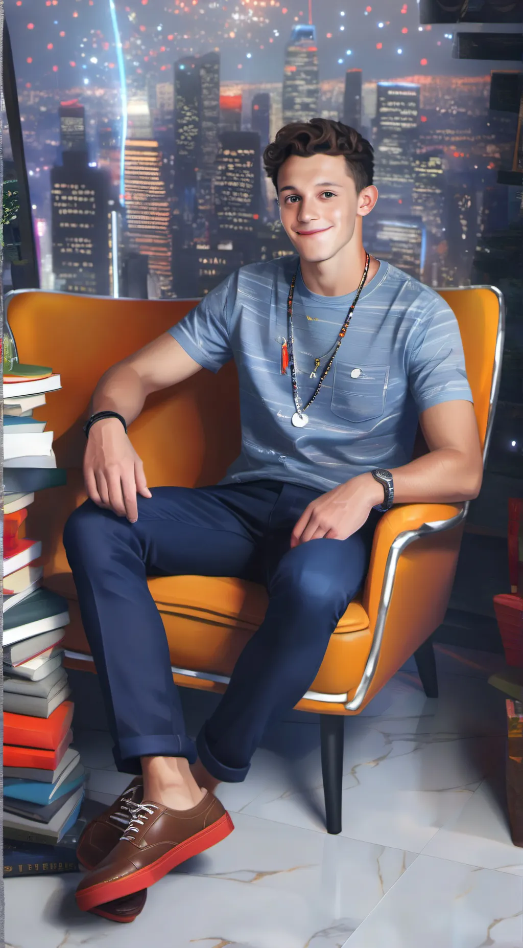 ai character: ruggero  background