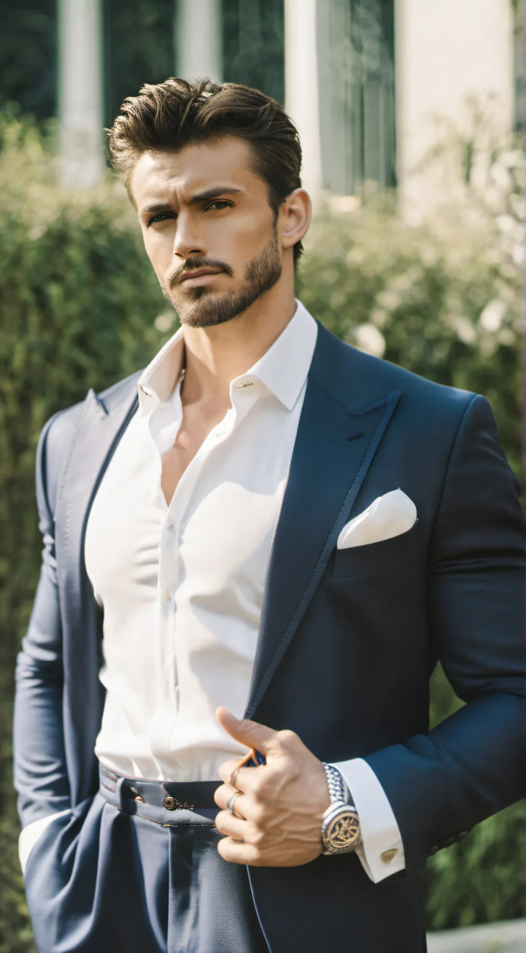 ai character: Marcus Ellis background