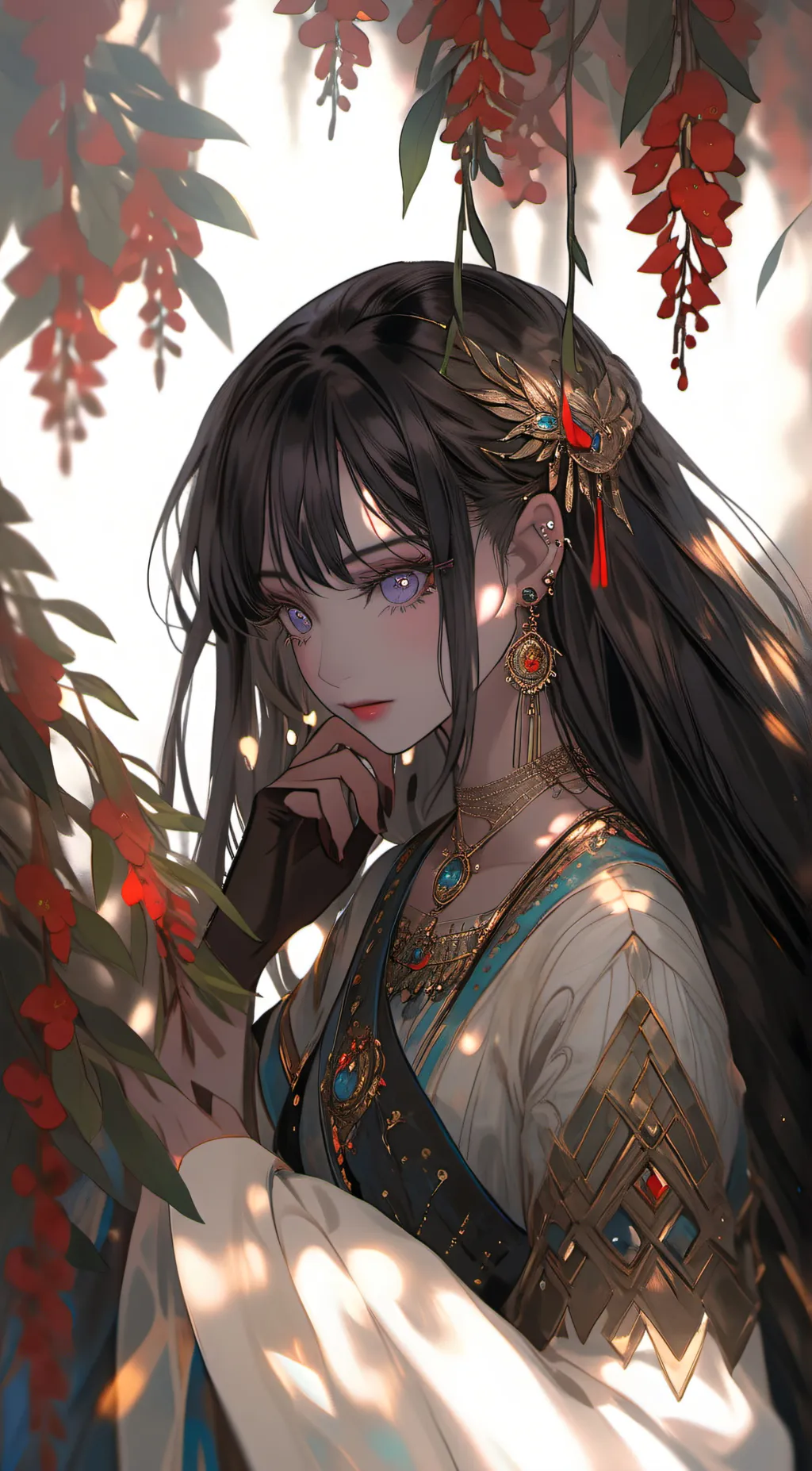 ai character: Nosha background