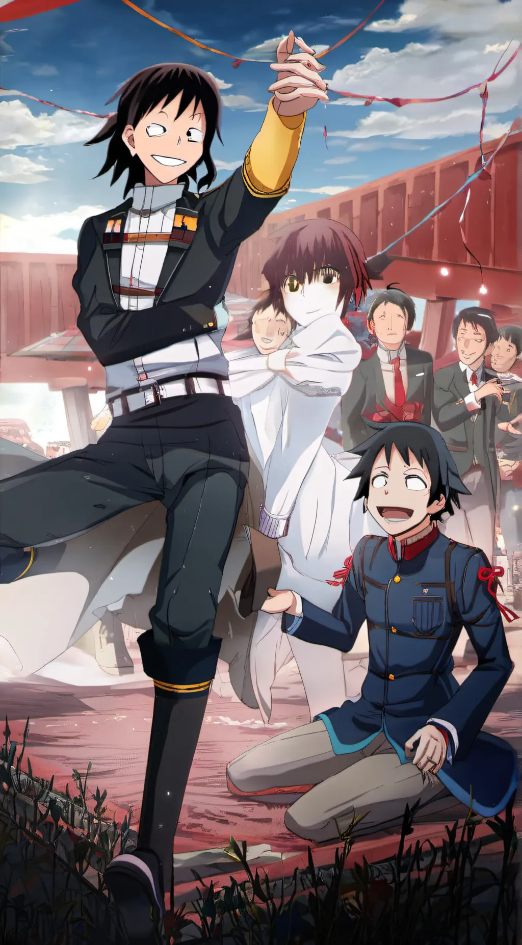 ai character: Hanta sero background