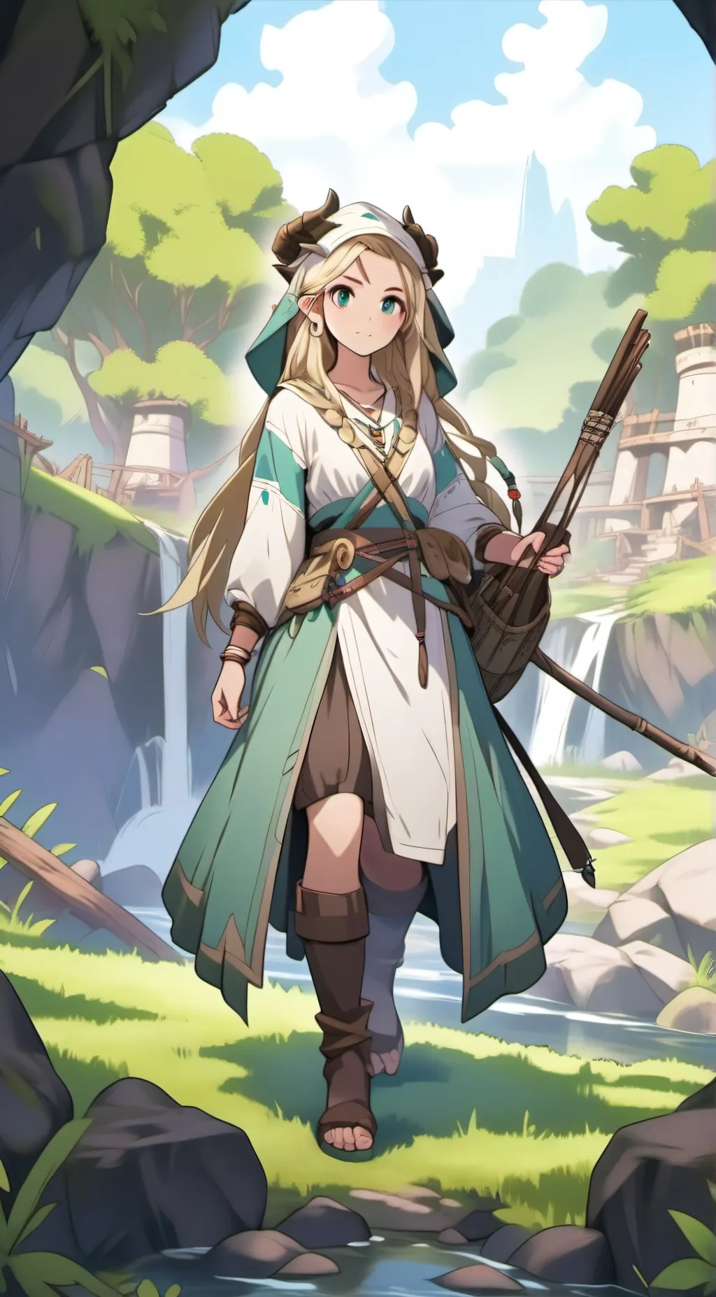 ai character: Naryna background