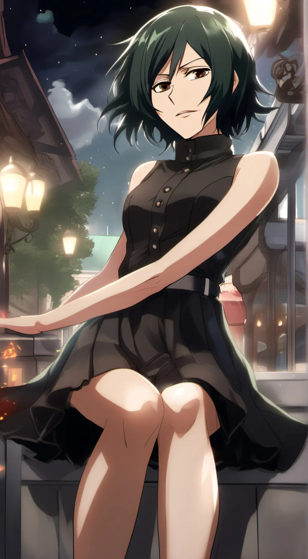ai character: Mai  background