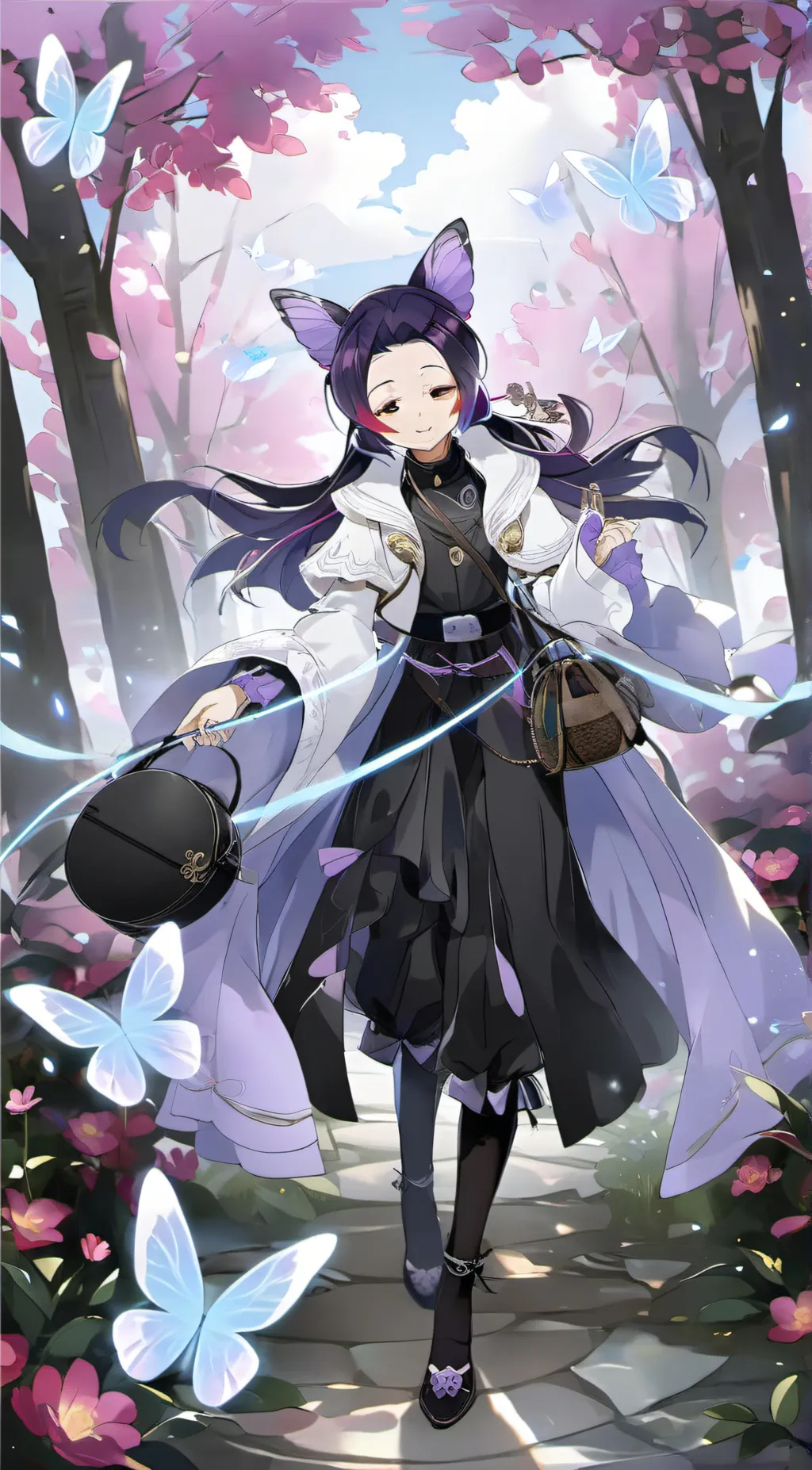 ai character: Shinobu and Giyu background