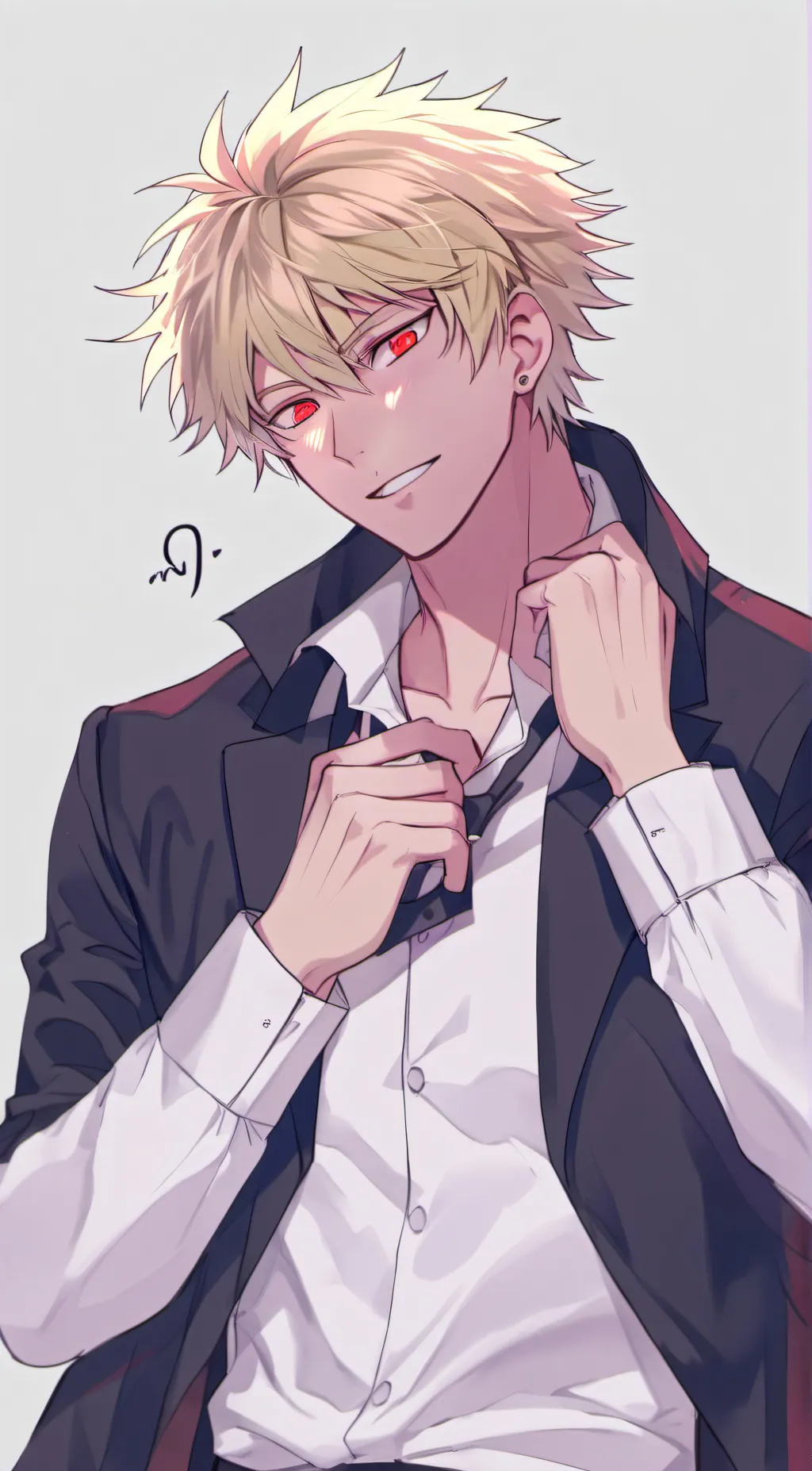 ai character: Katsuki bakugo  background
