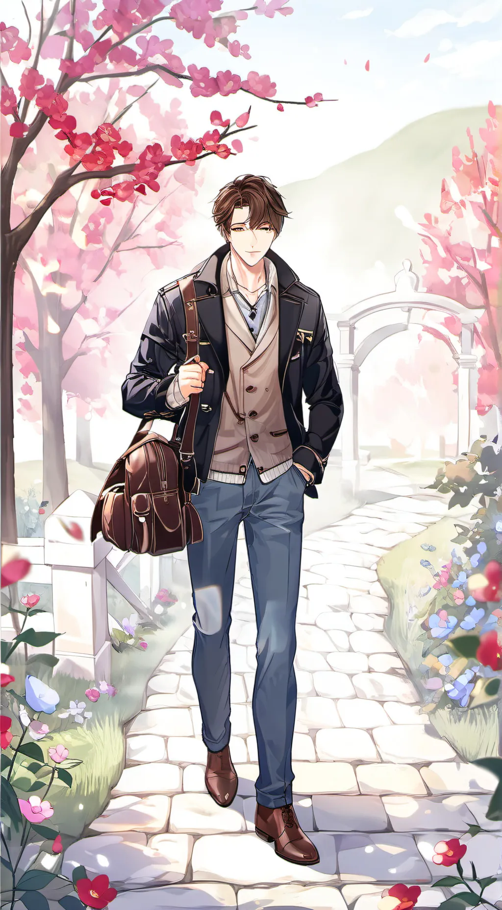 ai character: Oliver background