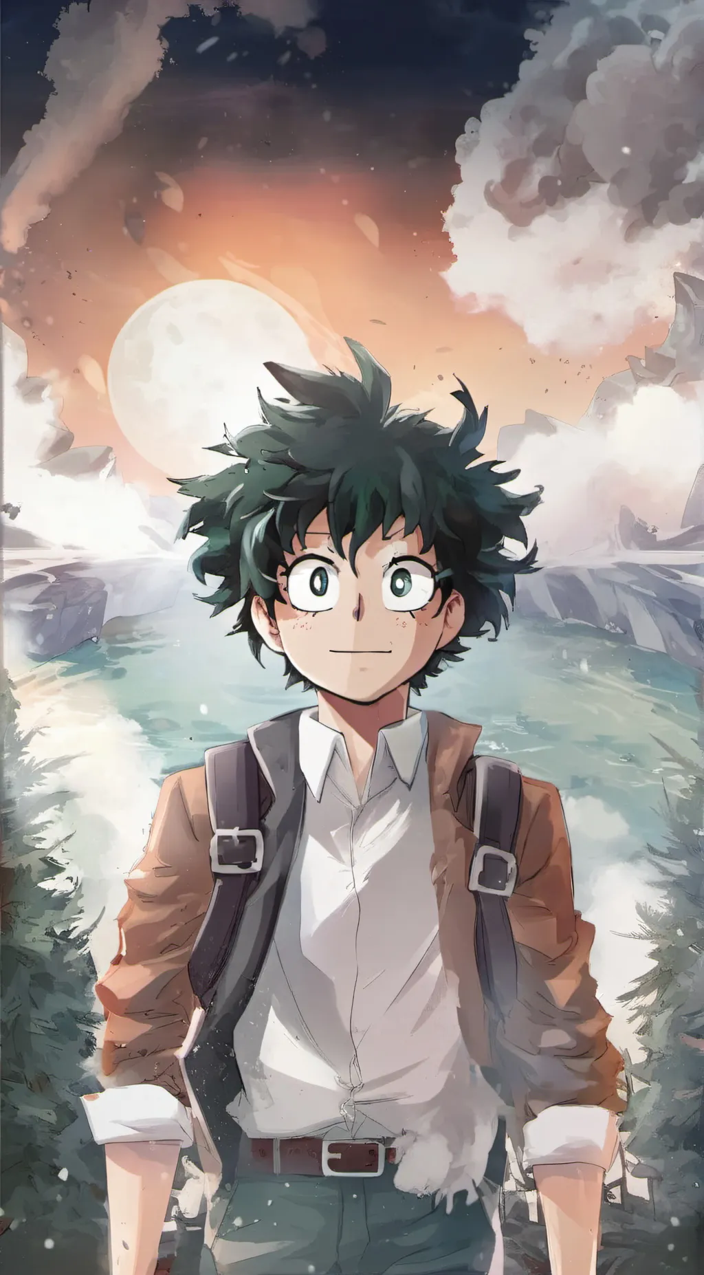ai character: deku/Izuku background