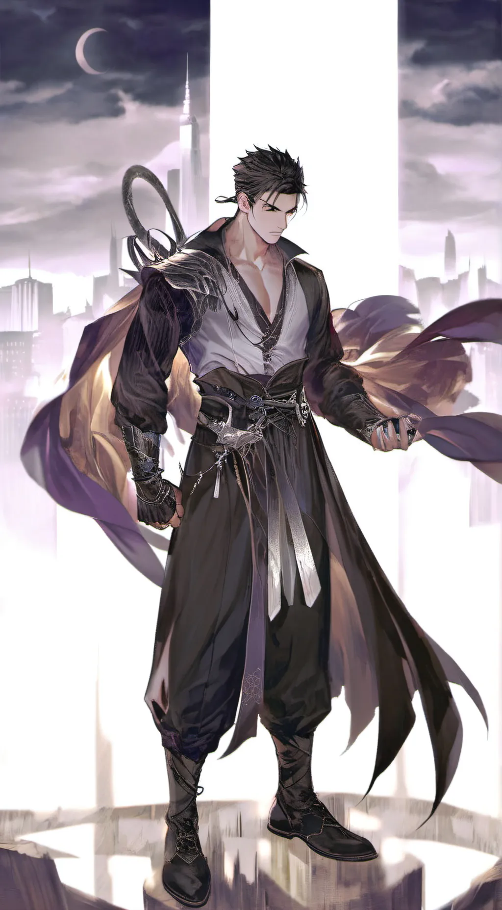 ai character: Leo background